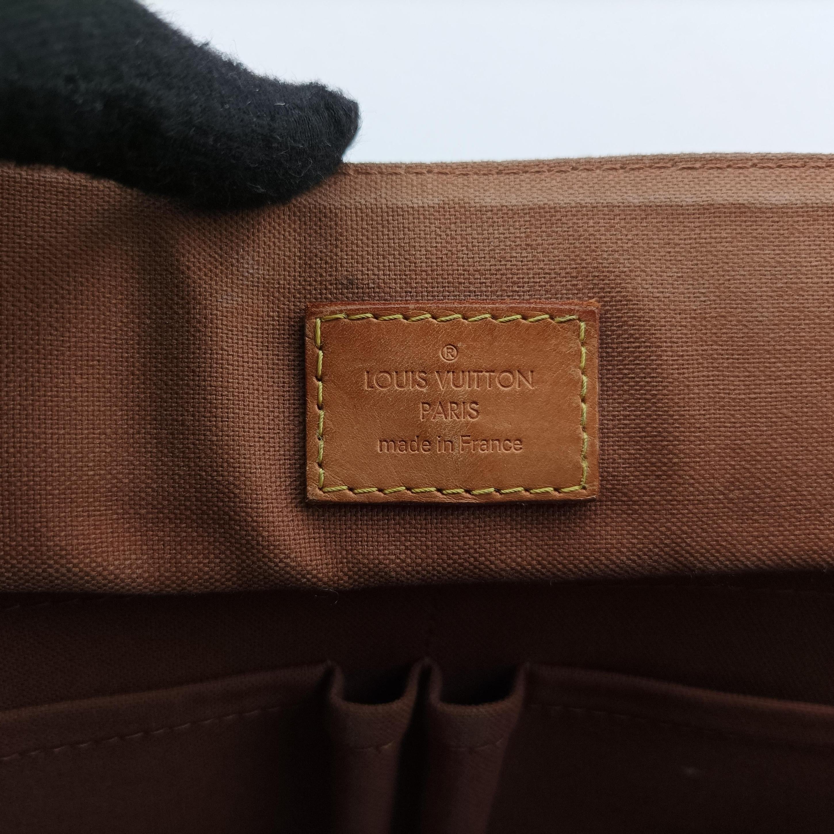 Pre-owned Louis Vuitton Messenger Bobour MM Brown Monogram canvas M97038 shoulderbag | stylenewstar