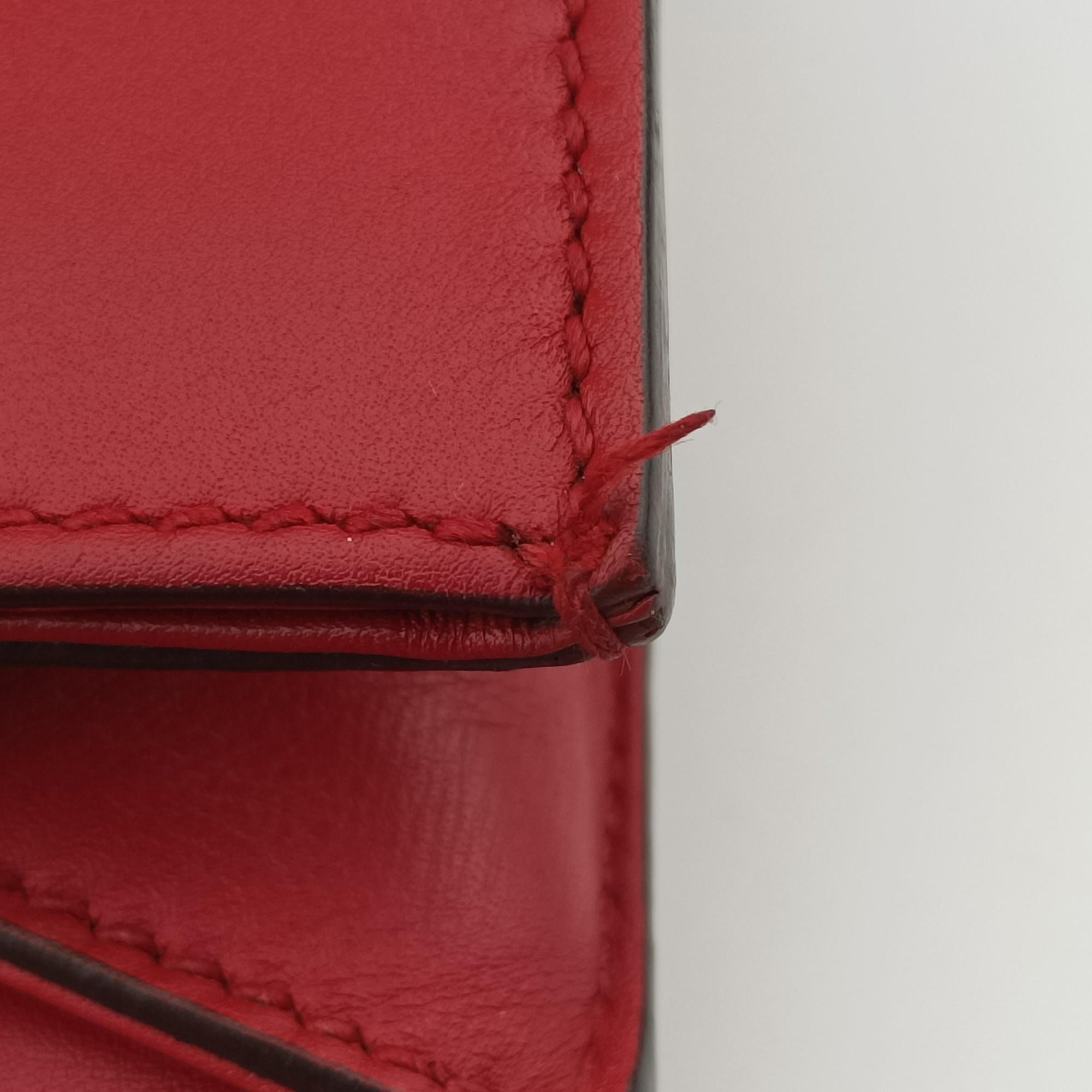 Pre-owned Gucci Padlock Red Leather 432182 shoulderbag | stylenewstar