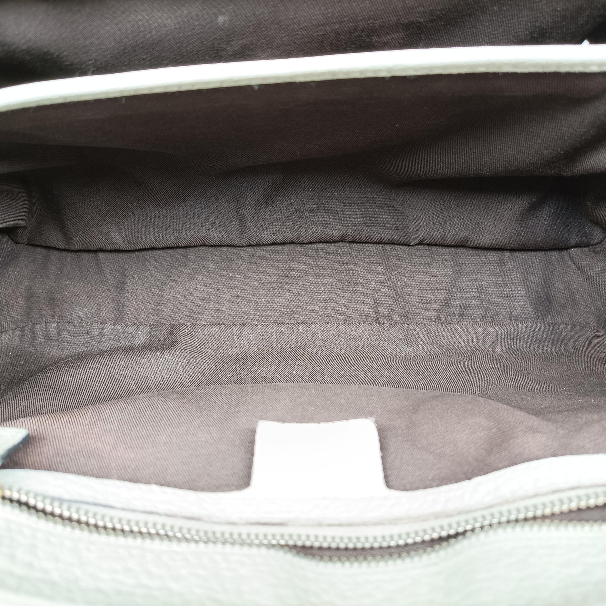 Pre-owned Gucci Bamboo White Leather 137351 handbag | stylenewstar