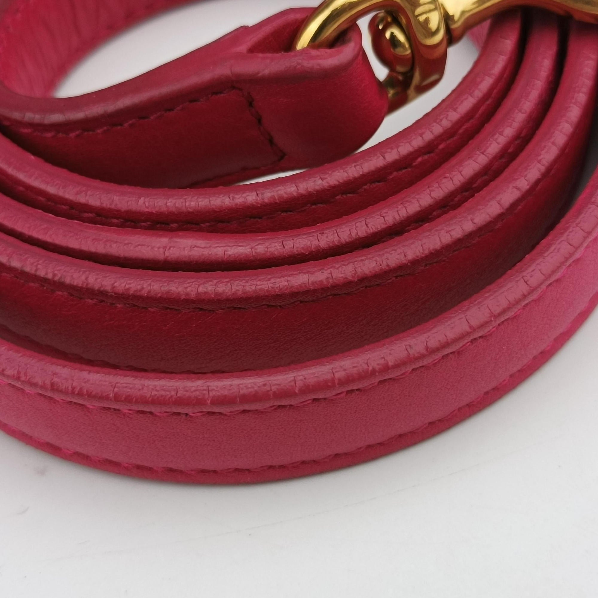 Secondhand Yves Saint Laurent SAC DE JOUR Pink Leather 324823 shoulderbag | stylenewstar