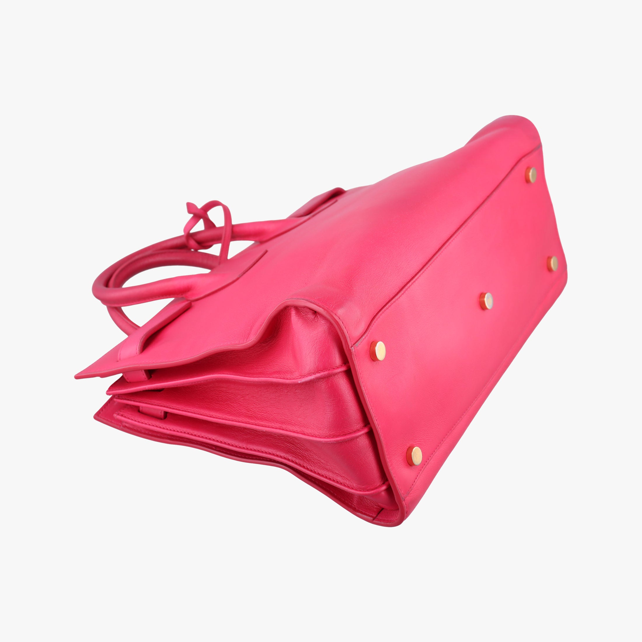 Secondhand Yves Saint Laurent SAC DE JOUR Pink Leather 324823 shoulderbag | stylenewstar