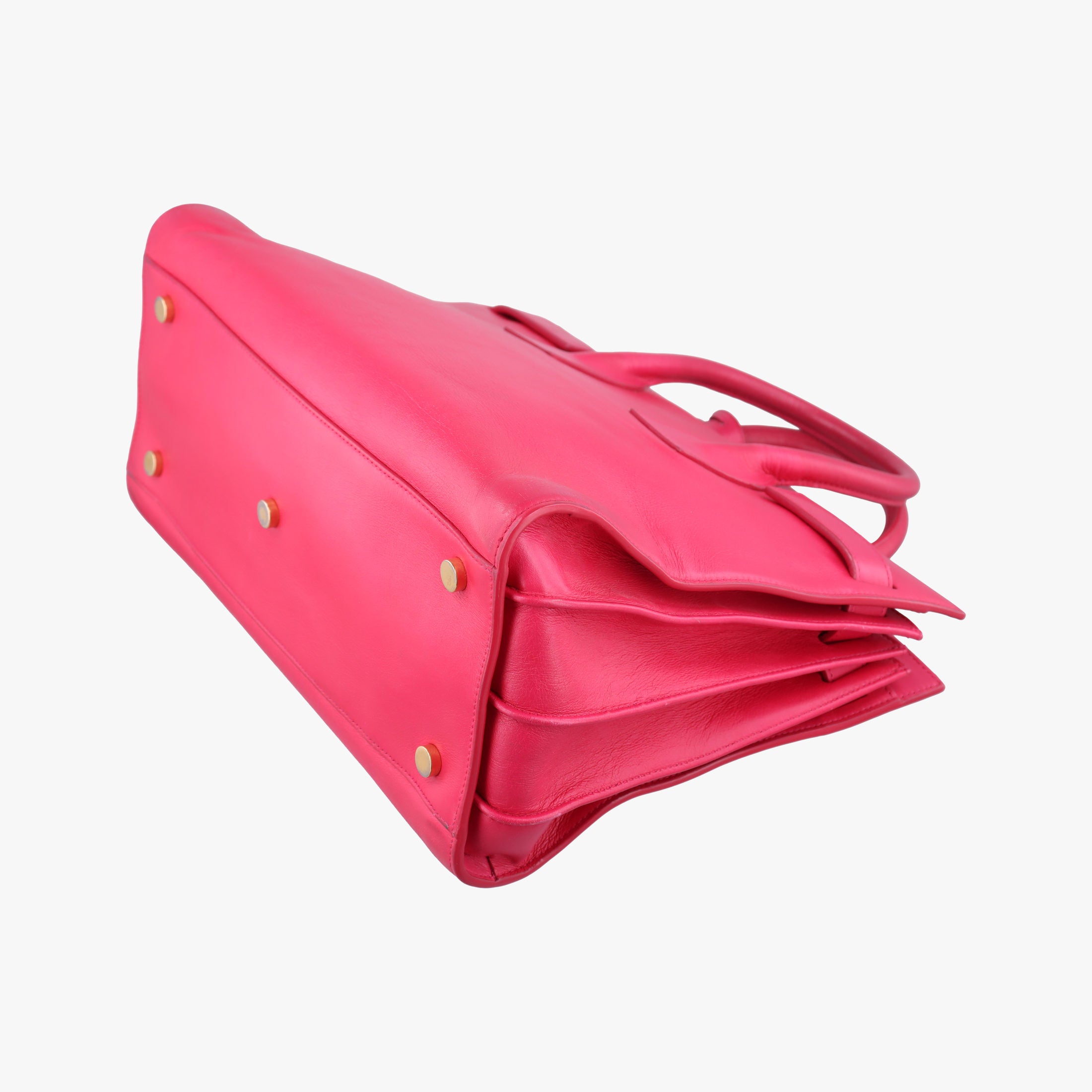 Secondhand Yves Saint Laurent SAC DE JOUR Pink Leather 324823 shoulderbag | stylenewstar