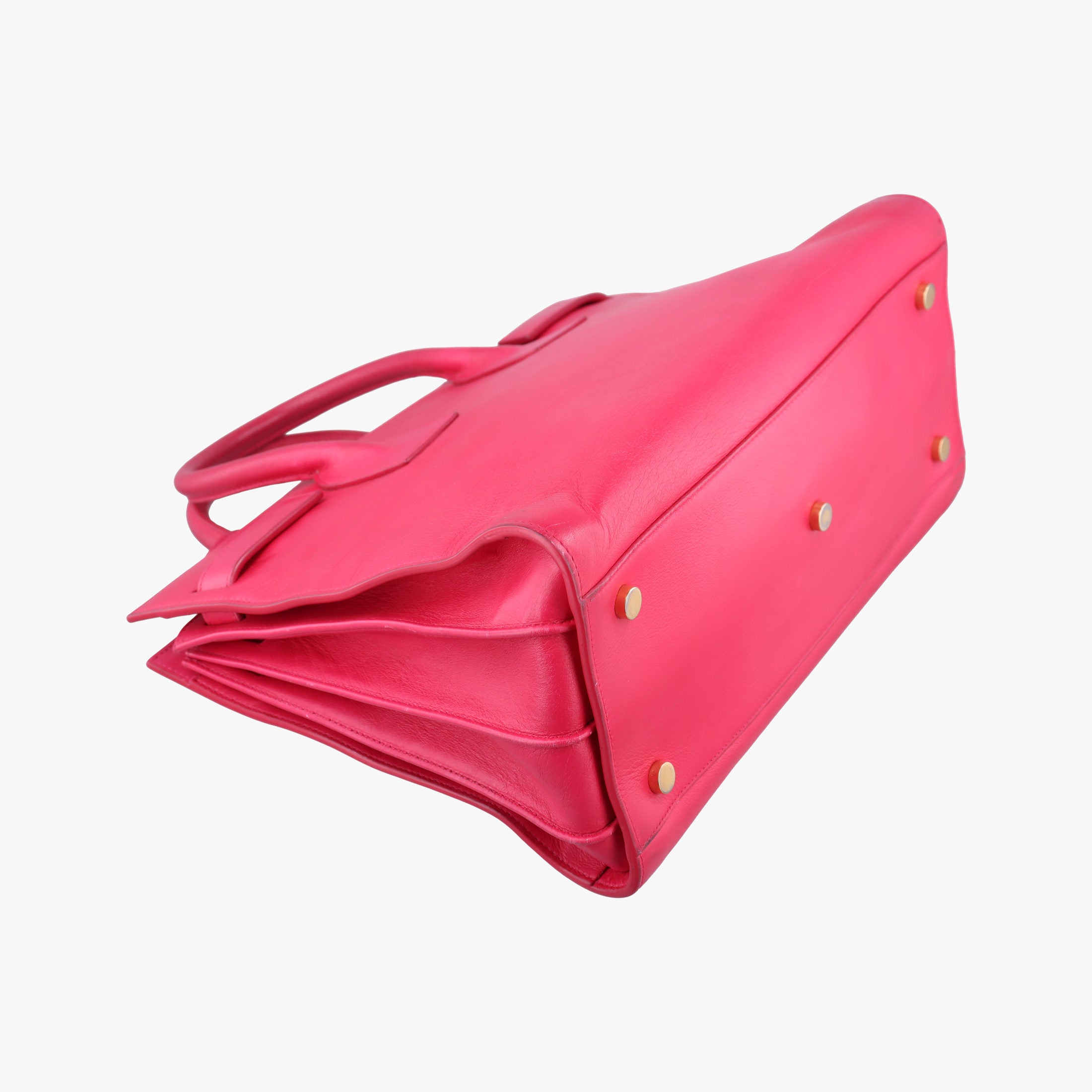 Secondhand Yves Saint Laurent SAC DE JOUR Pink Leather 324823 shoulderbag | stylenewstar