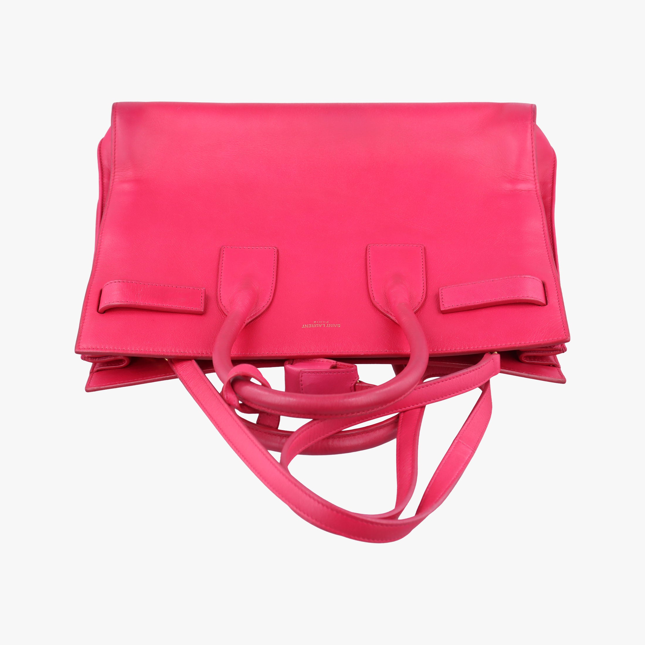 Secondhand Yves Saint Laurent SAC DE JOUR Pink Leather 324823 shoulderbag | stylenewstar