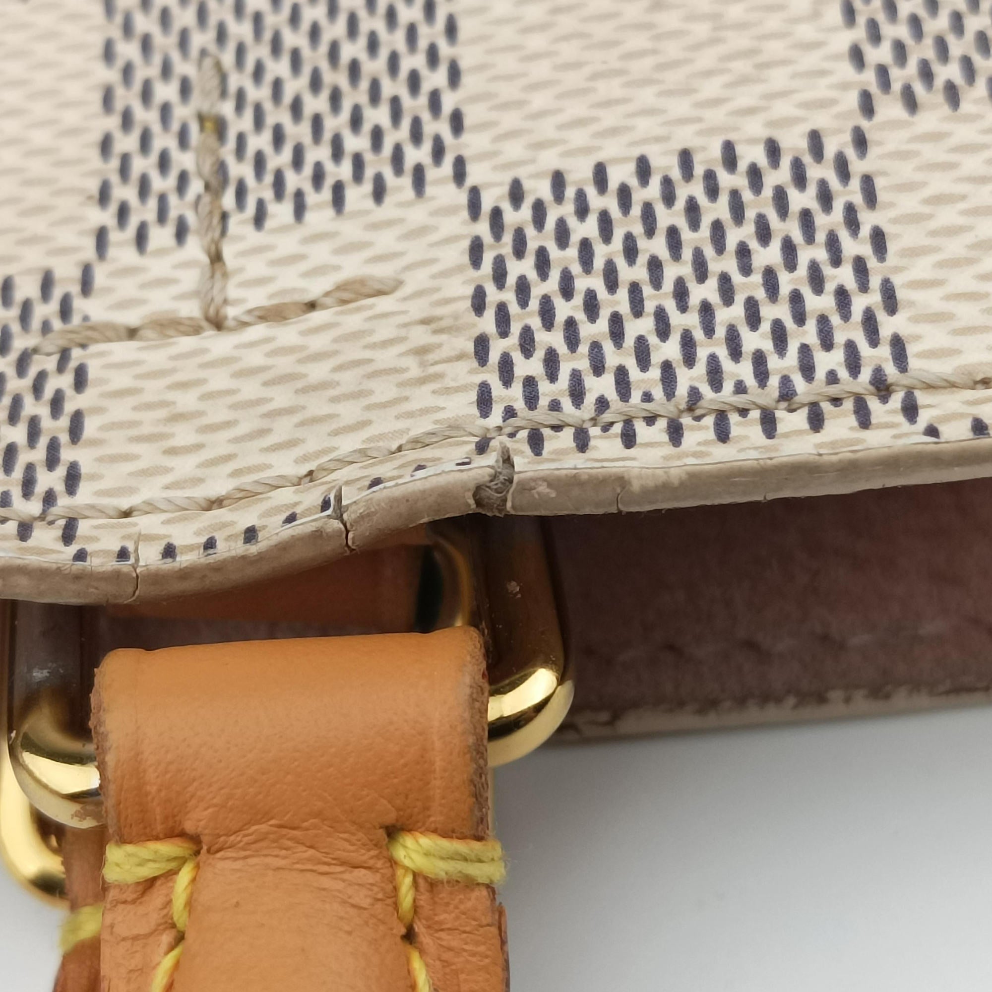 Pre-owned Louis Vuitton GIROLATA Azur Damier Canvas N41579 shoulderbag | stylenewstar