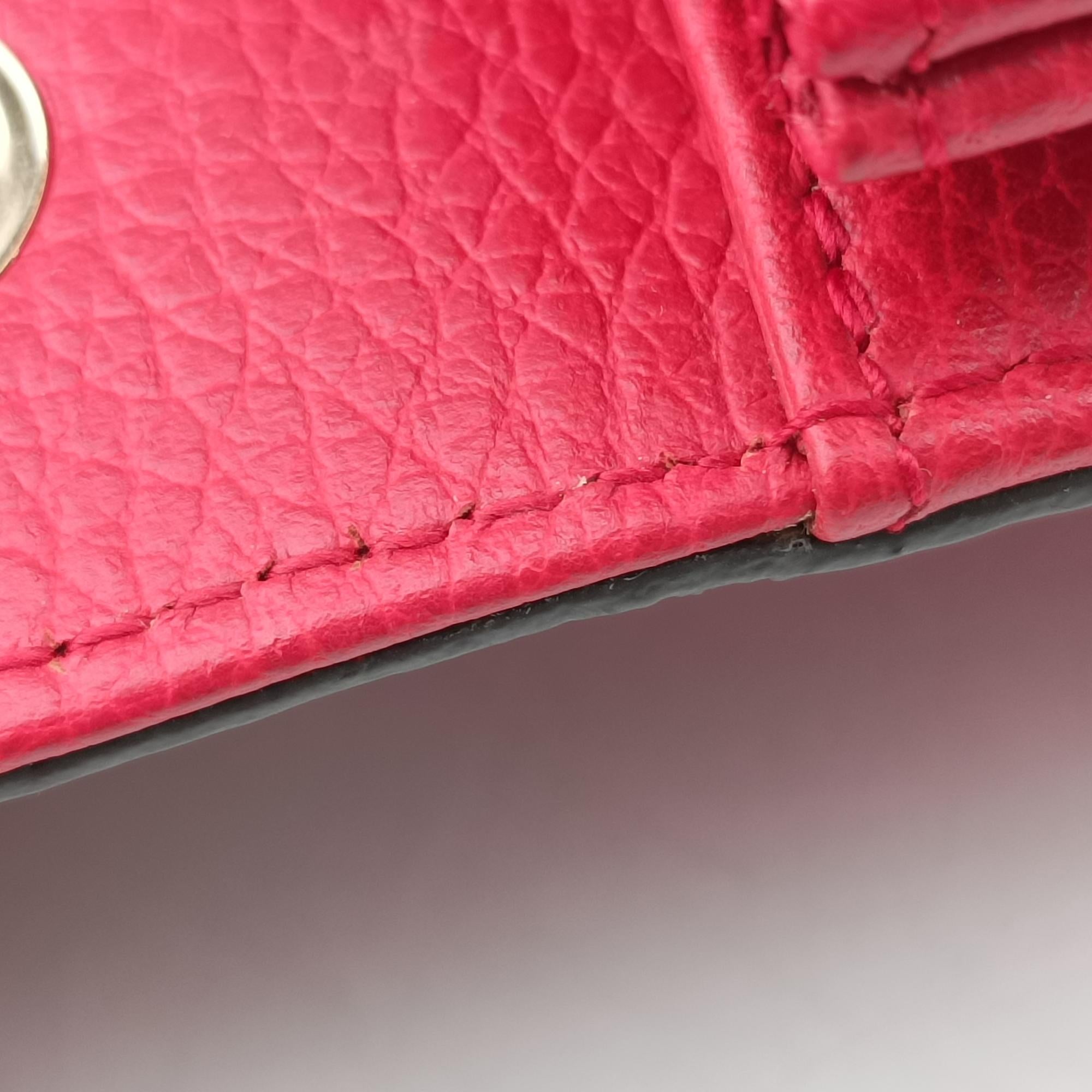 Pre-owned Gucci Interlocking G Red Leather 510304 shoulderbag | stylenewstar