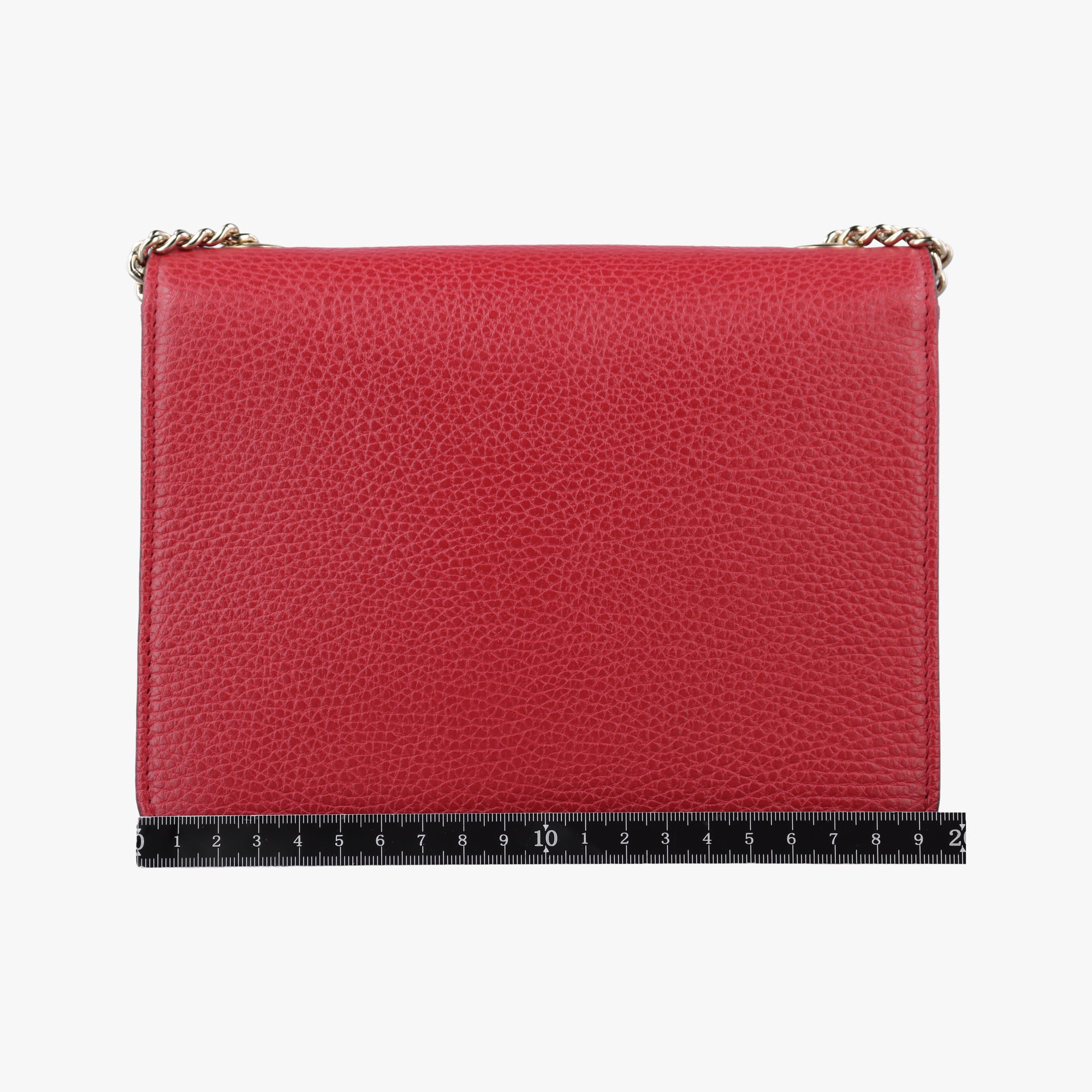 Pre-owned Gucci Interlocking G Red Leather 510304 shoulderbag | stylenewstar
