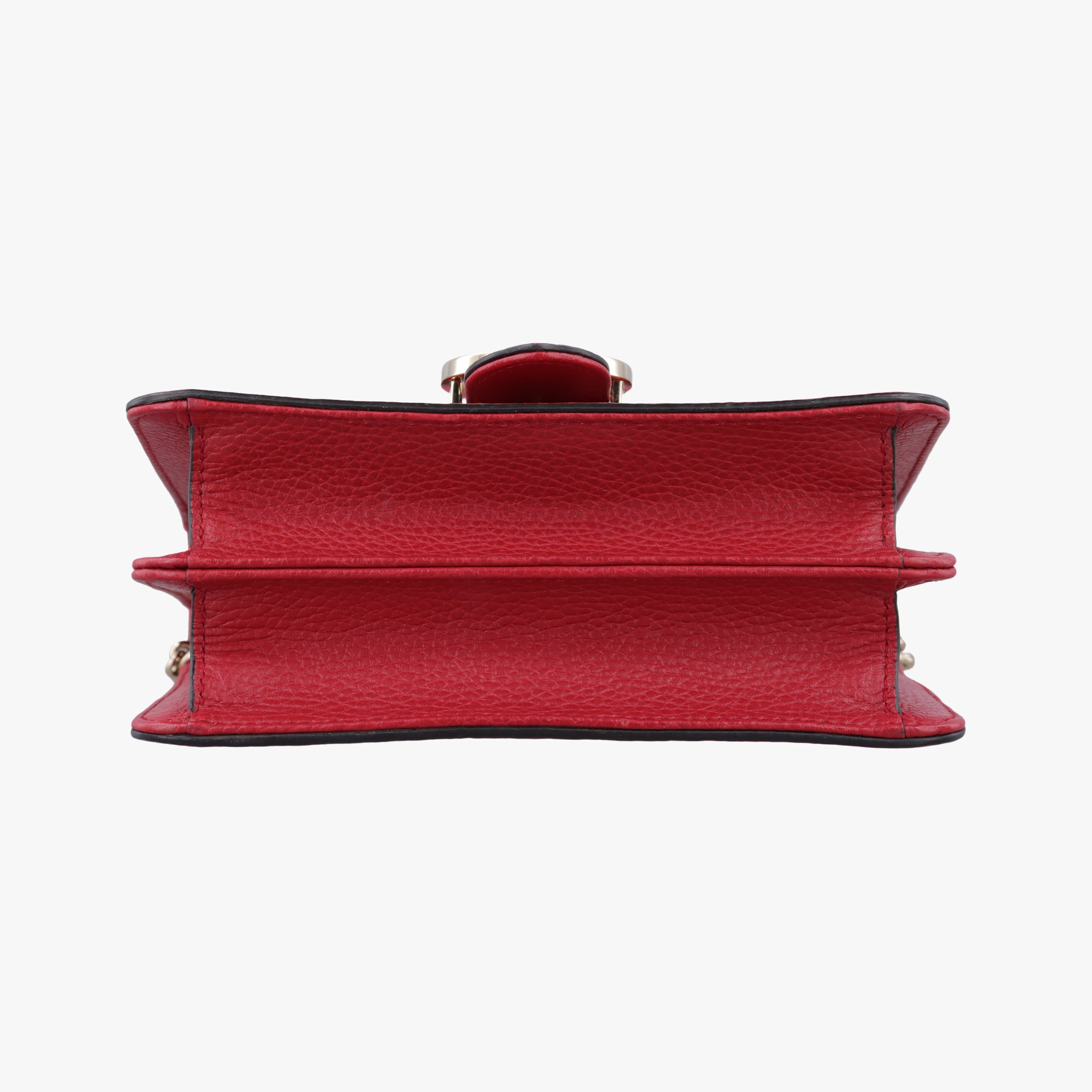Pre-owned Gucci Interlocking G Red Leather 510304 shoulderbag | stylenewstar