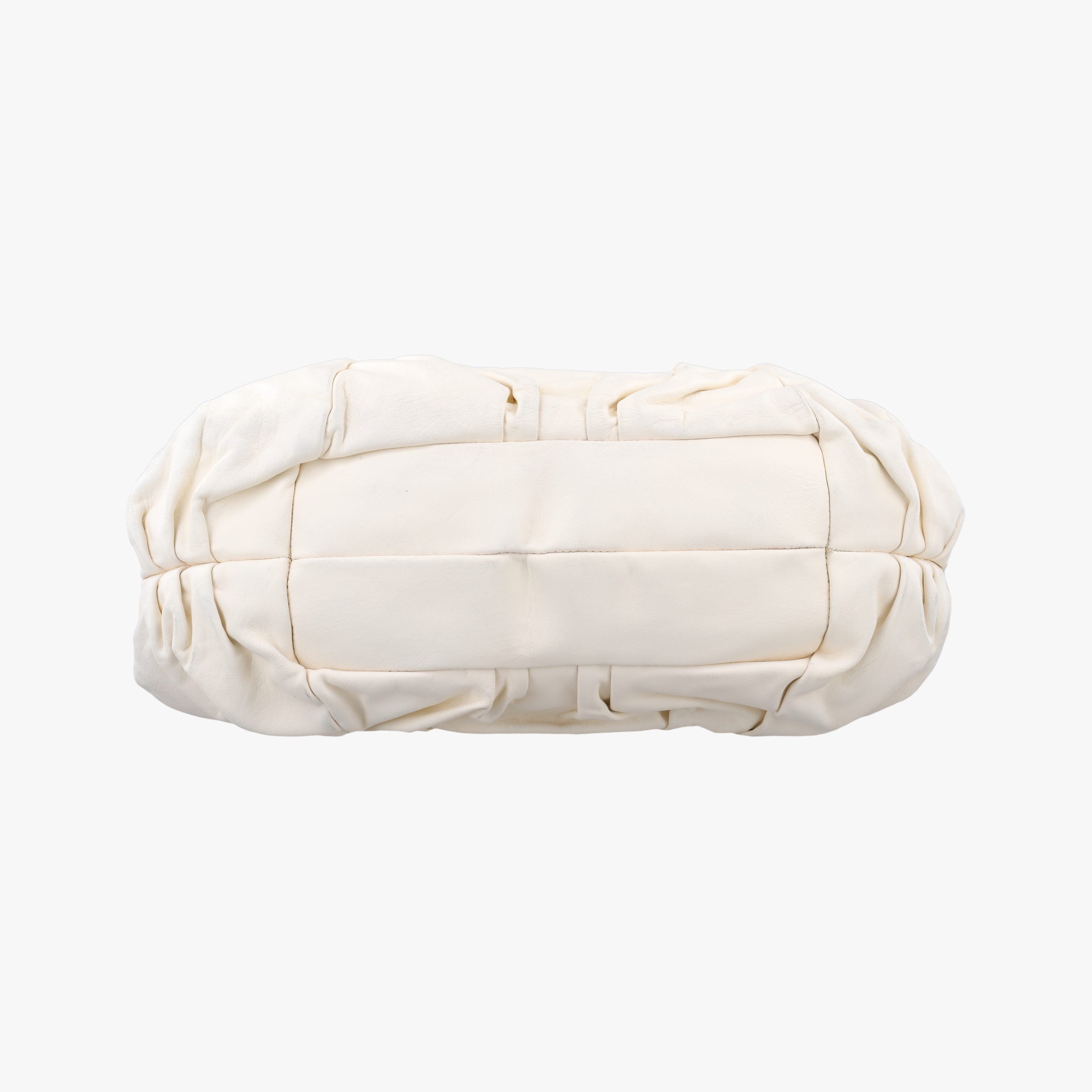 Pre-owned Christian Dior Jazz Club White leather  shoulderbag | stylenewstar