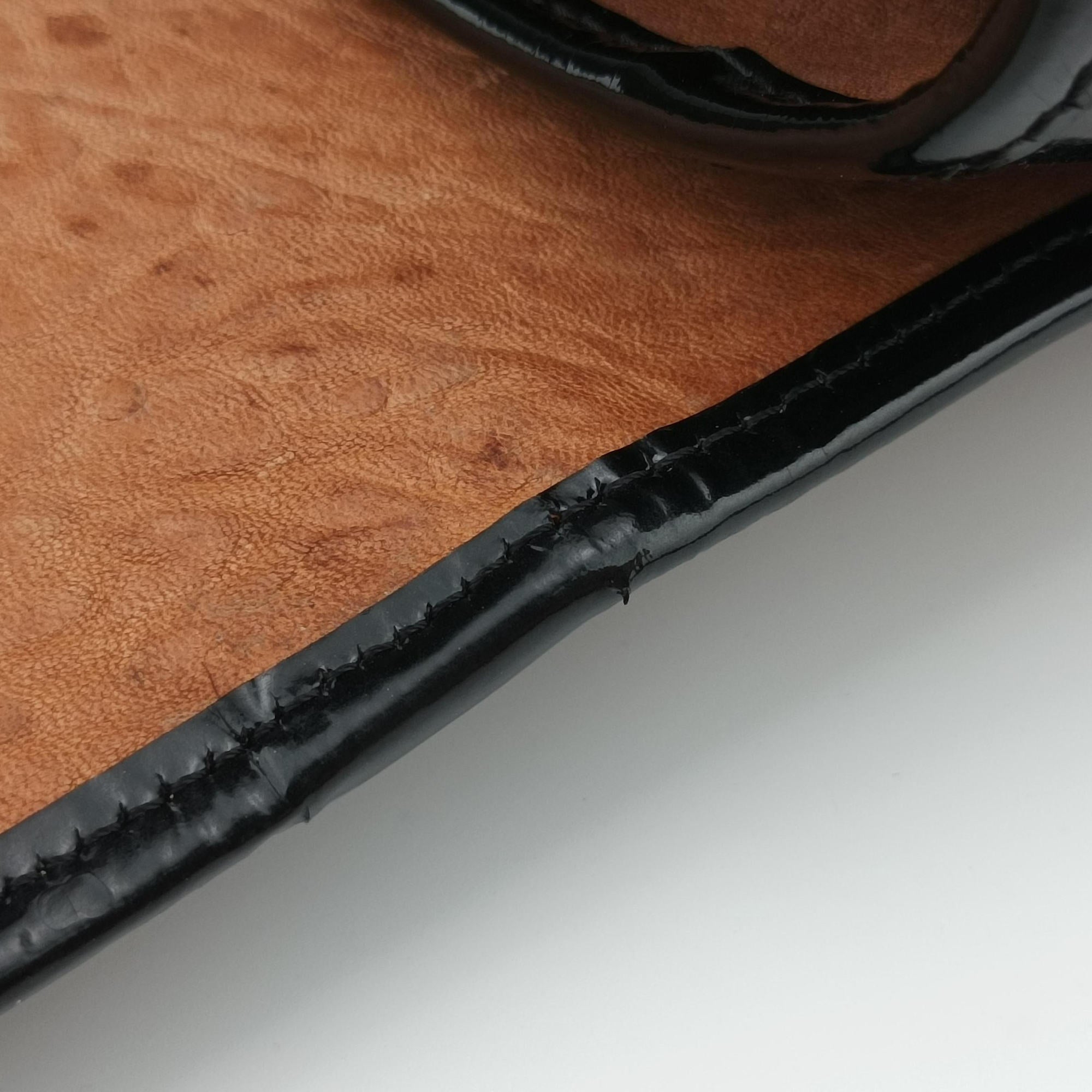 Secondhand Fendi B Bag Black×Brown Leather×patent 8BN165 shoulderbag | stylenewstar
