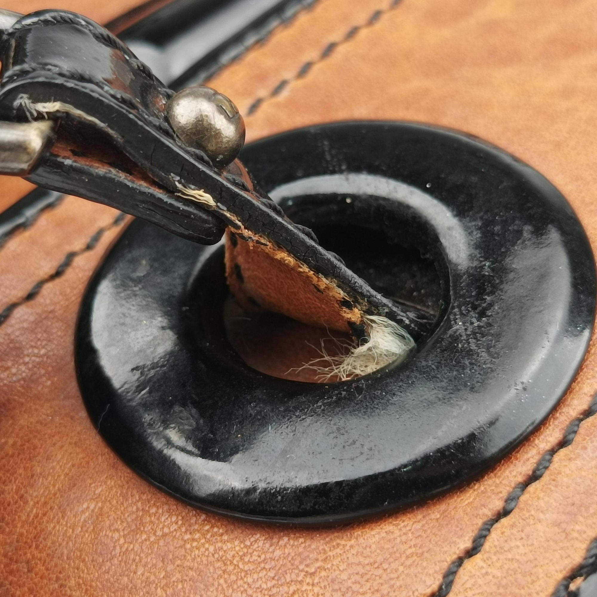 Secondhand Fendi B Bag Black×Brown Leather×patent 8BN165 shoulderbag | stylenewstar