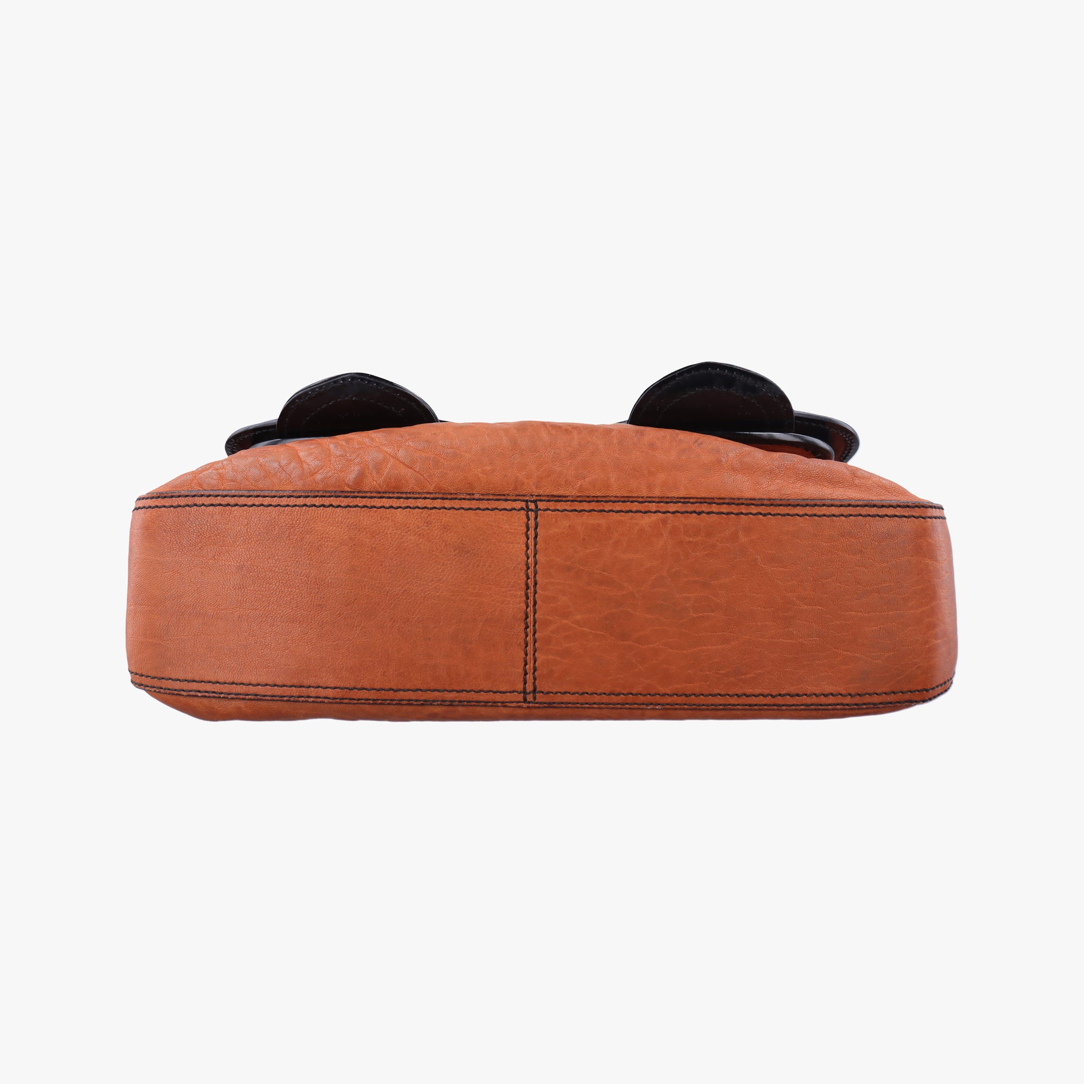 Secondhand Fendi B Bag Black×Brown Leather×patent 8BN165 shoulderbag | stylenewstar