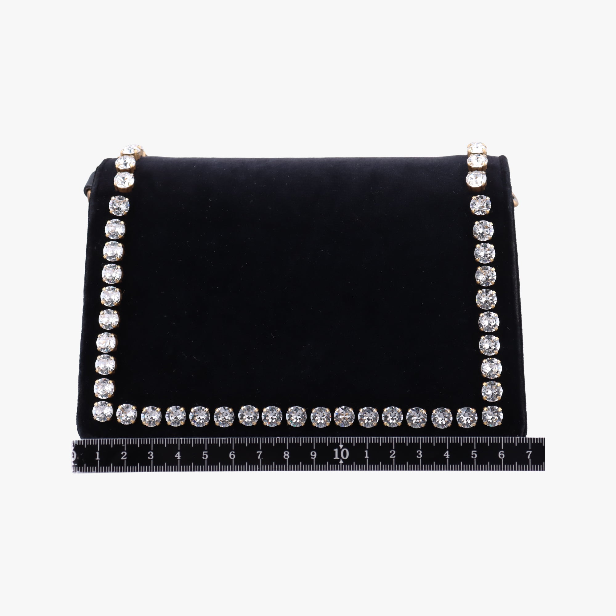 Vintage Gucci Broadway Black velour 489218 shoulderbag | stylenewstar