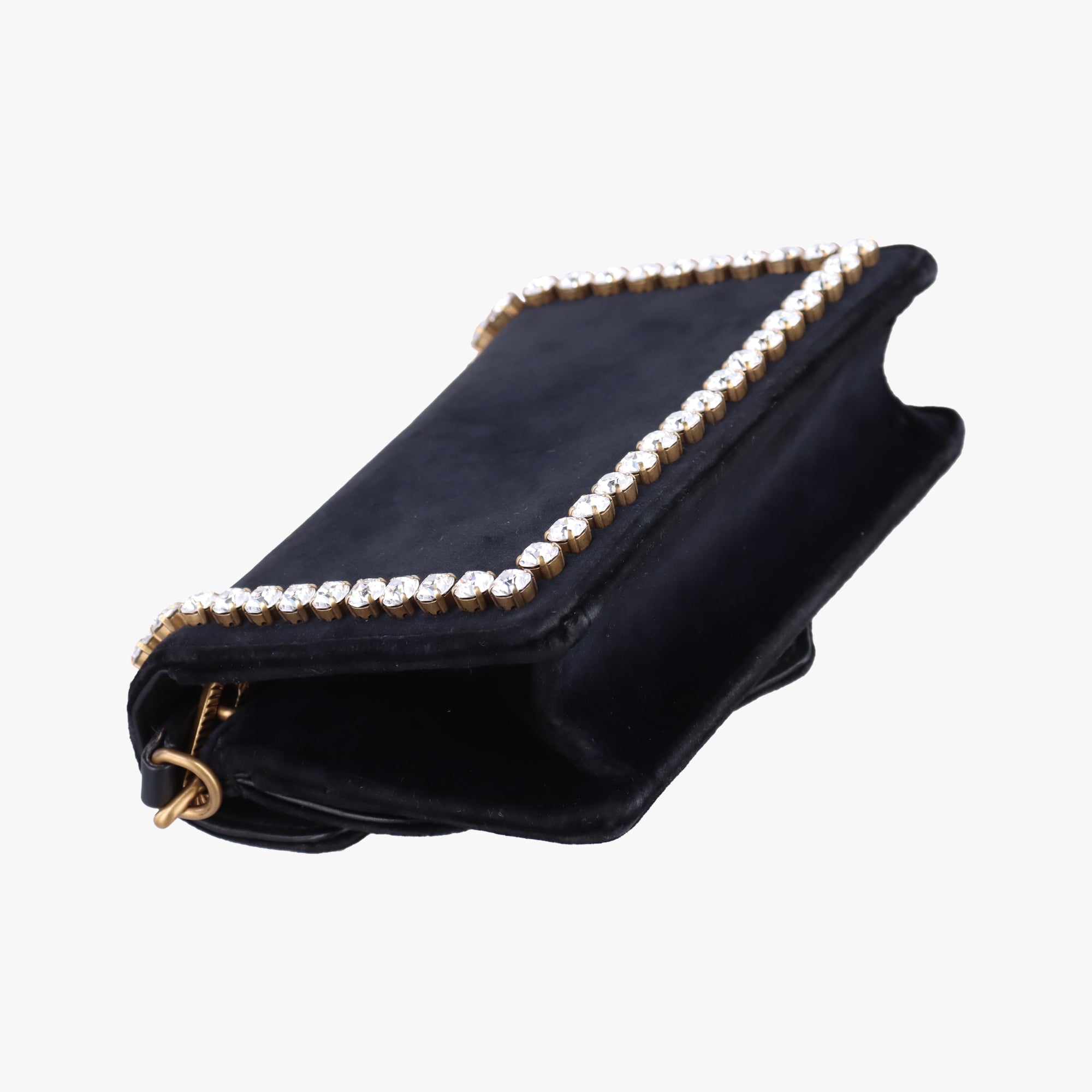 Vintage Gucci Broadway Black velour 489218 shoulderbag | stylenewstar