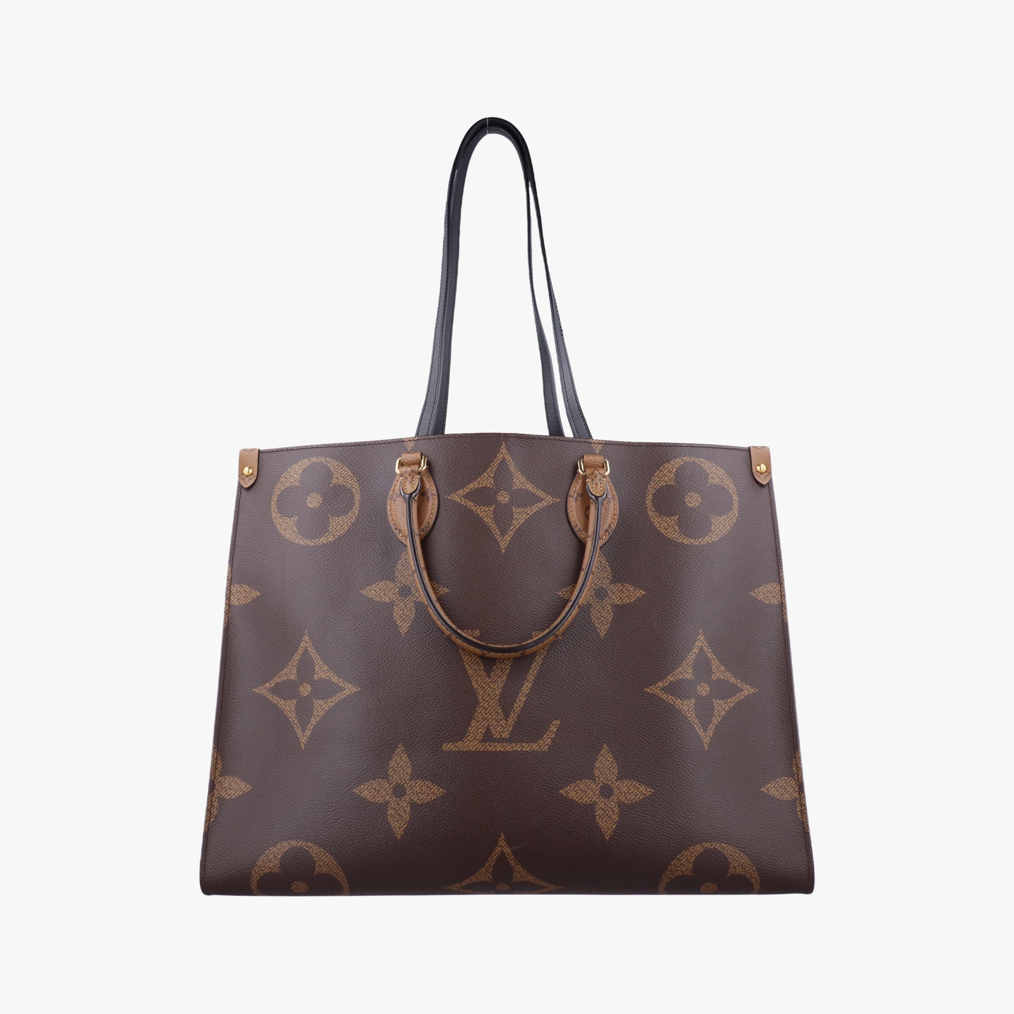 Pre-owned Louis Vuitton On the Go GM Brown Monogram Canvas M45320 handbag | stylenewstar