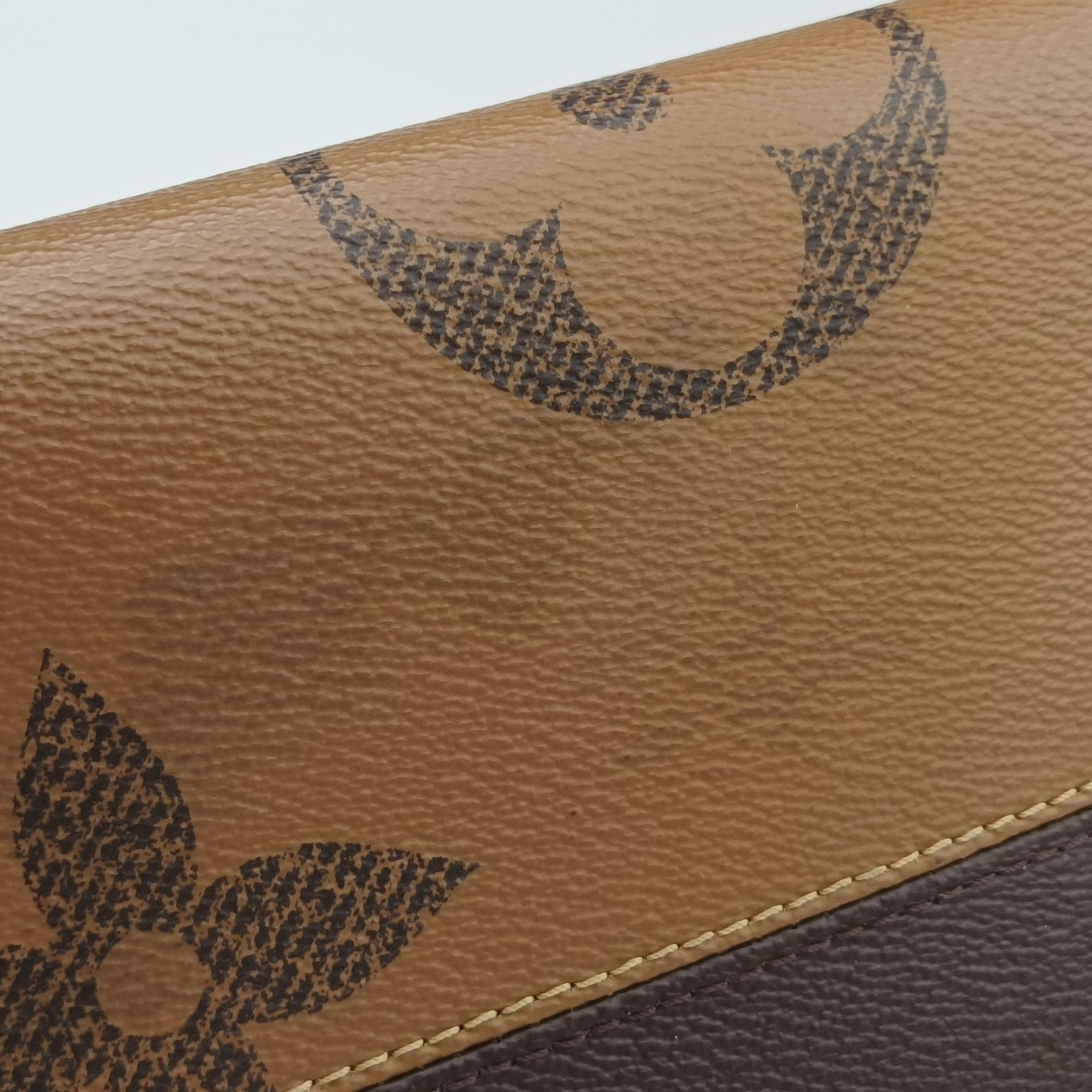 Pre-owned Louis Vuitton On the Go GM Brown Monogram Canvas M45320 handbag | stylenewstar