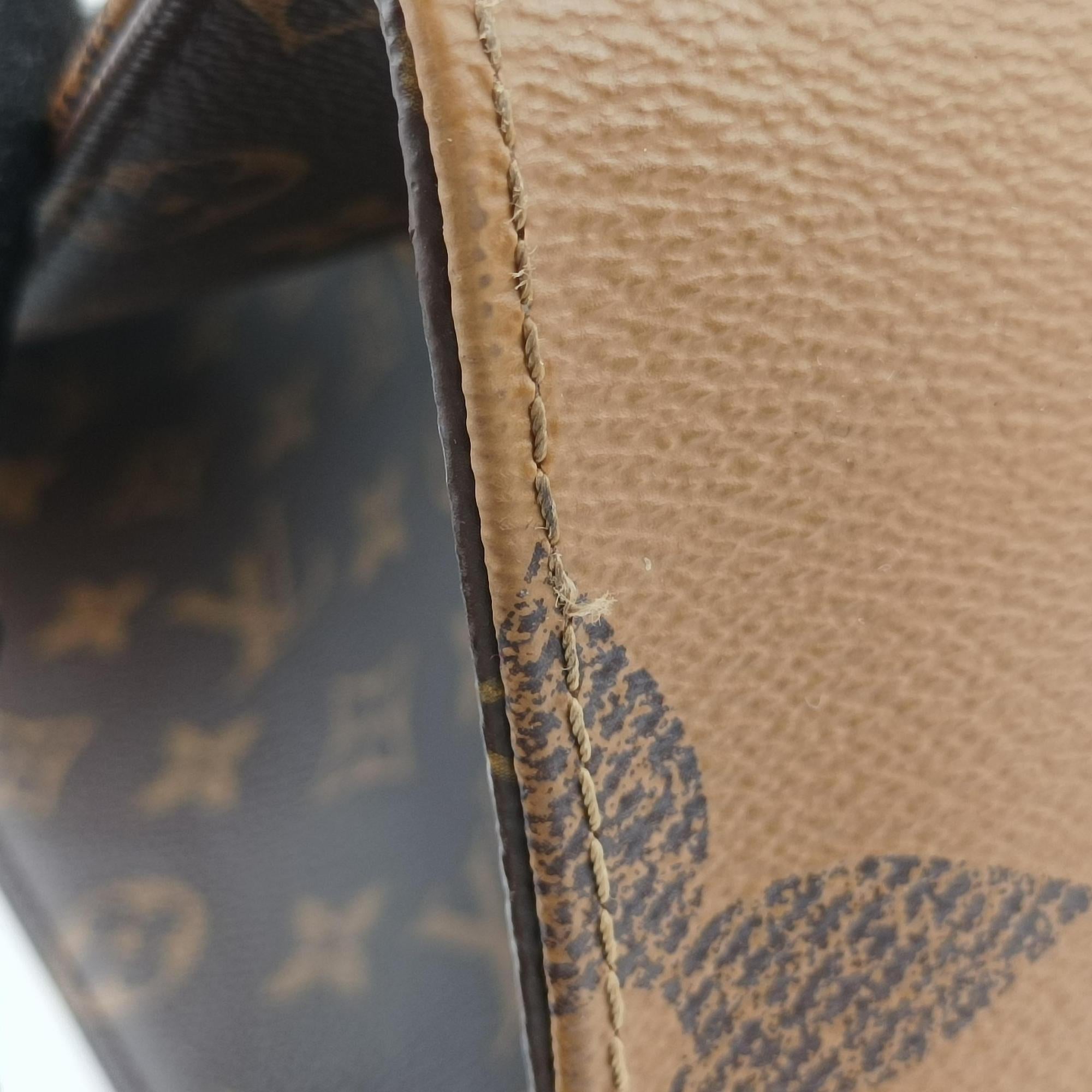 Pre-owned Louis Vuitton On the Go GM Brown Monogram Canvas M45320 handbag | stylenewstar