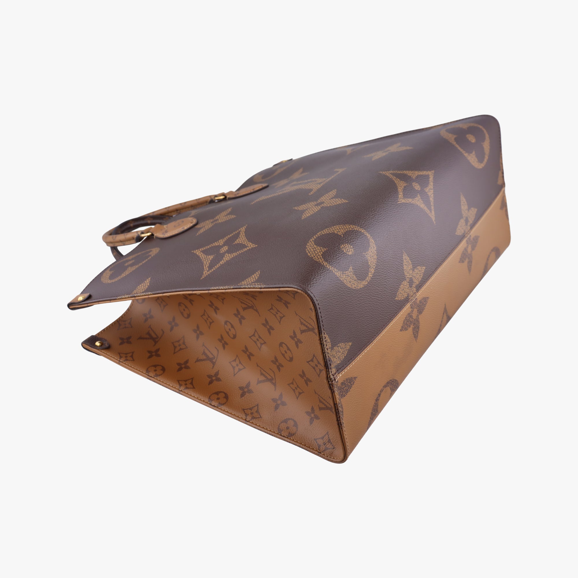Pre-owned Louis Vuitton On the Go GM Brown Monogram Canvas M45320 handbag | stylenewstar