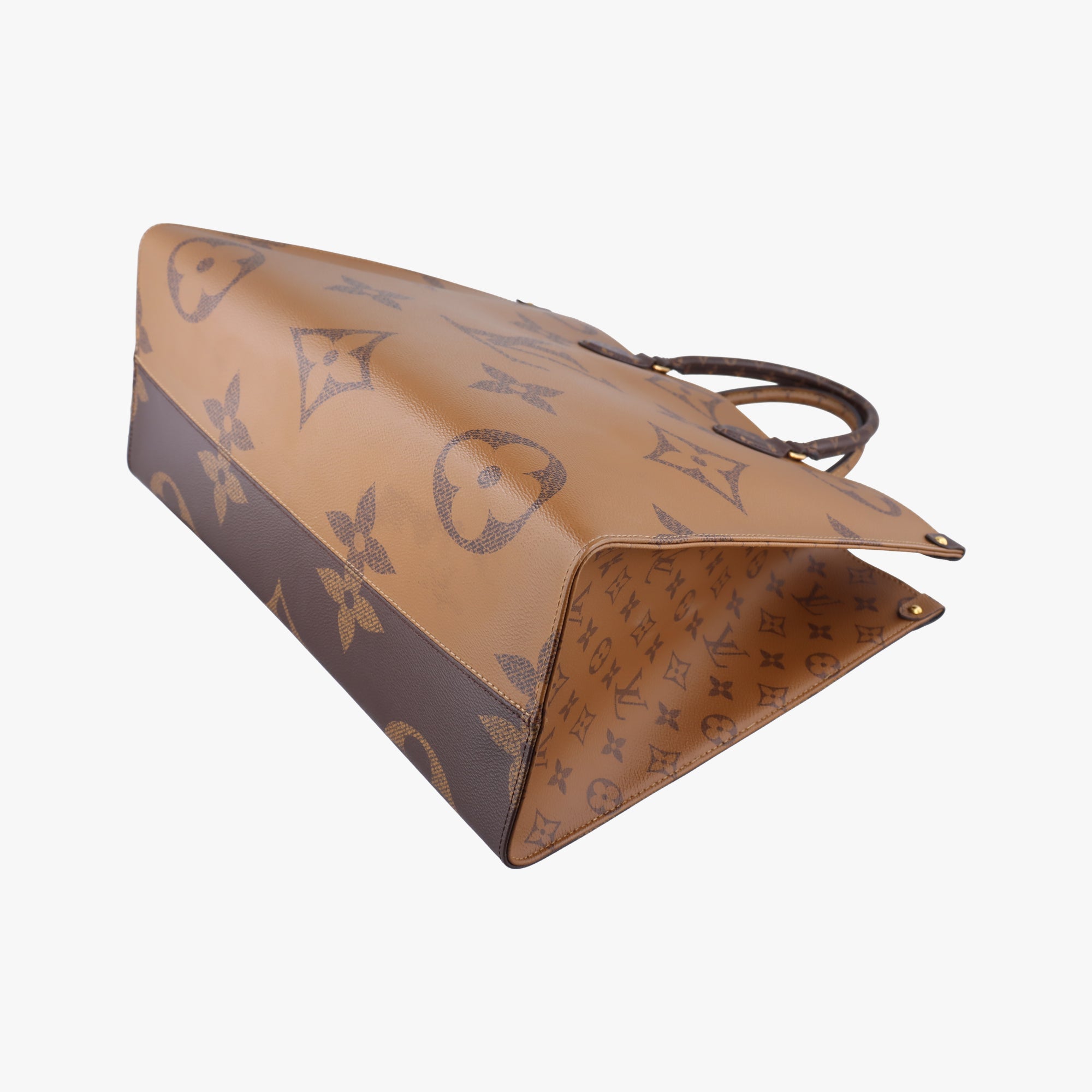 Pre-owned Louis Vuitton On the Go GM Brown Monogram Canvas M45320 handbag | stylenewstar
