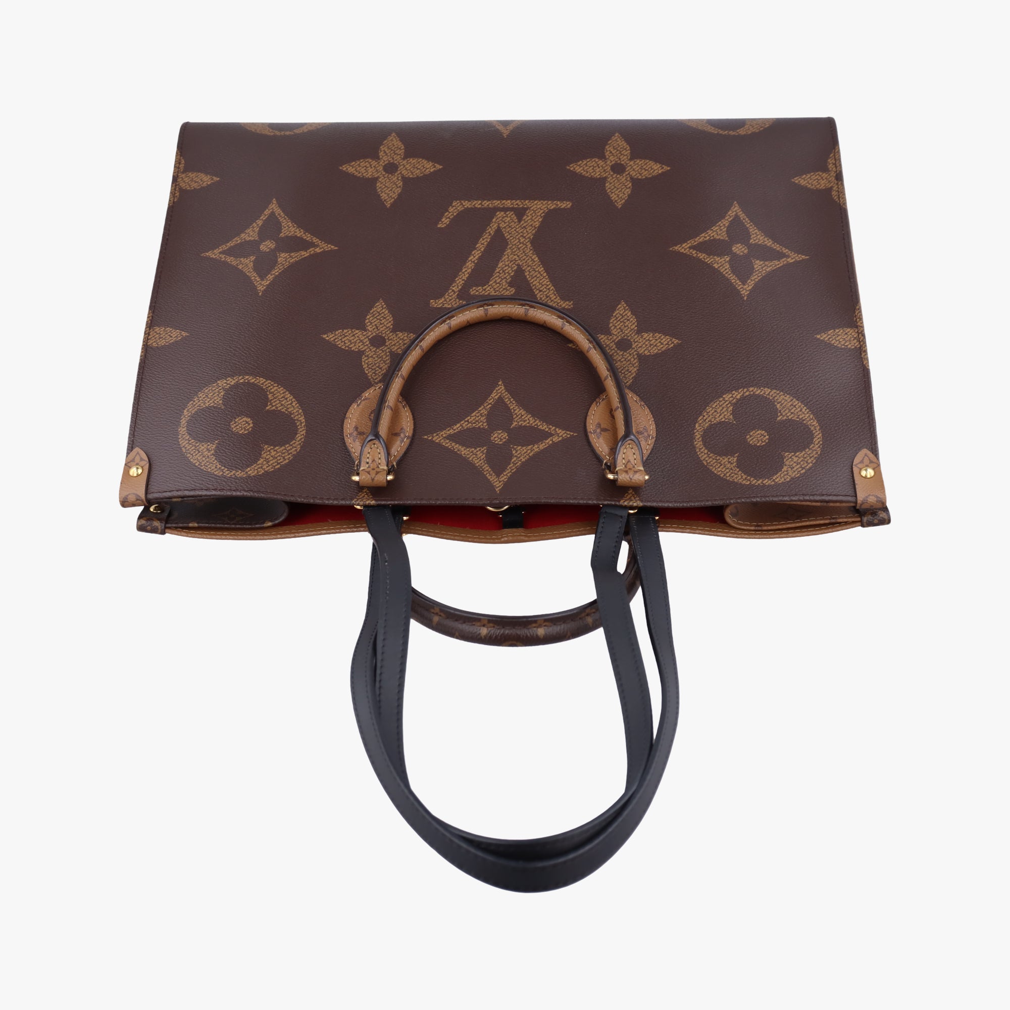 Pre-owned Louis Vuitton On the Go GM Brown Monogram Canvas M45320 handbag | stylenewstar