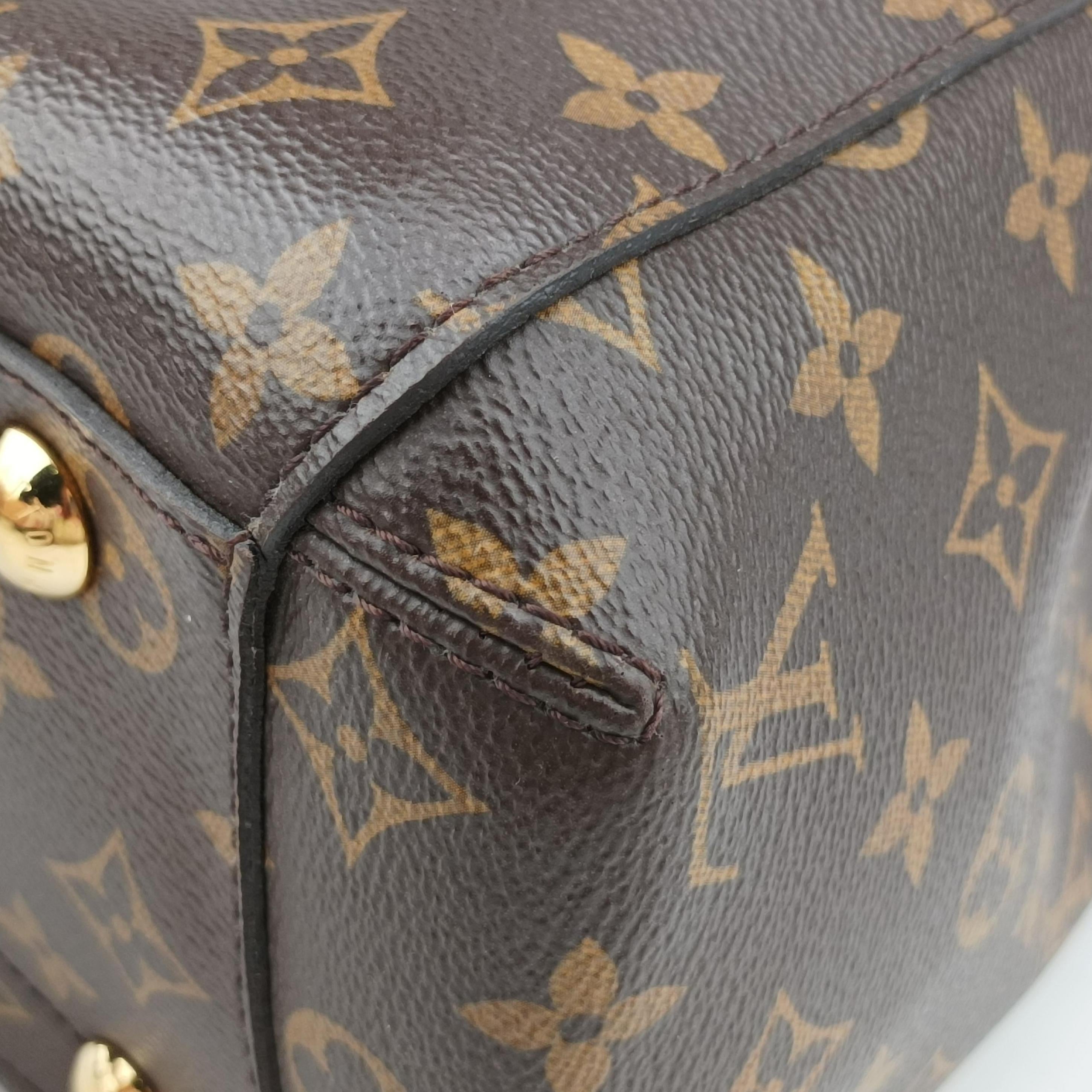 Vintage Louis Vuitton MONTAIGNE MM BROWN Monogram Canvas M41056 shoulderbag | stylenewstar