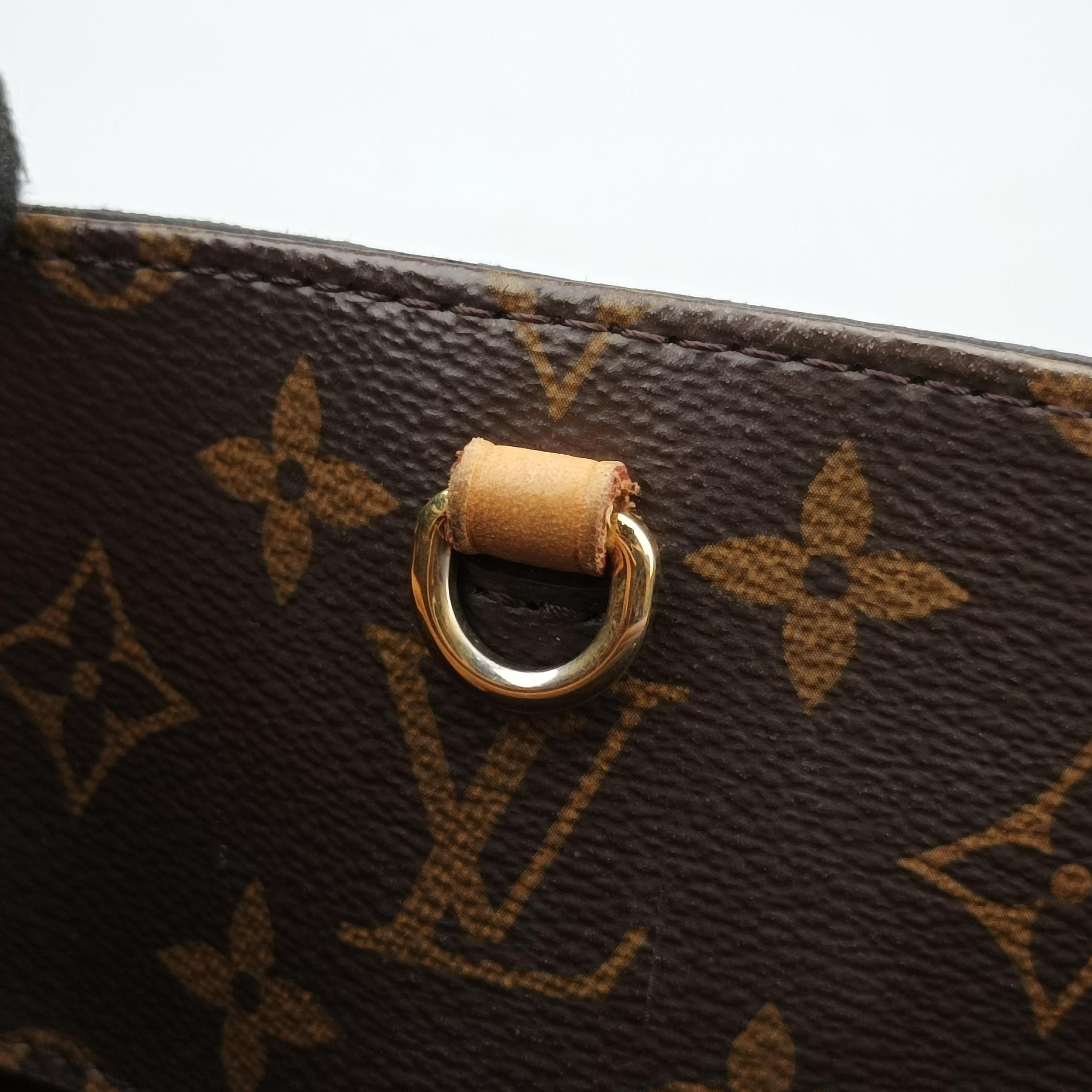 Vintage Louis Vuitton MONTAIGNE MM BROWN Monogram Canvas M41056 shoulderbag | stylenewstar
