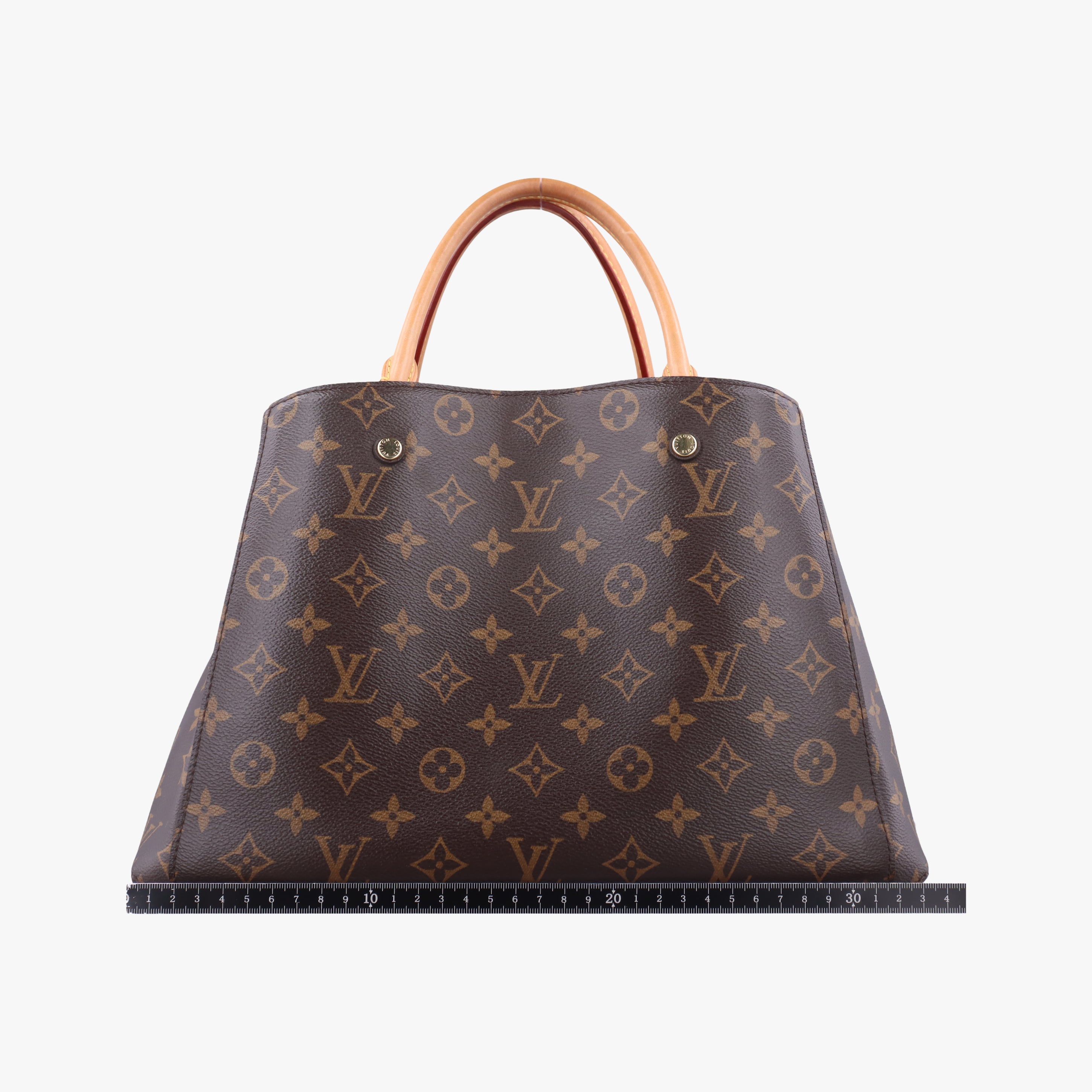 Vintage Louis Vuitton MONTAIGNE MM BROWN Monogram Canvas M41056 shoulderbag | stylenewstar