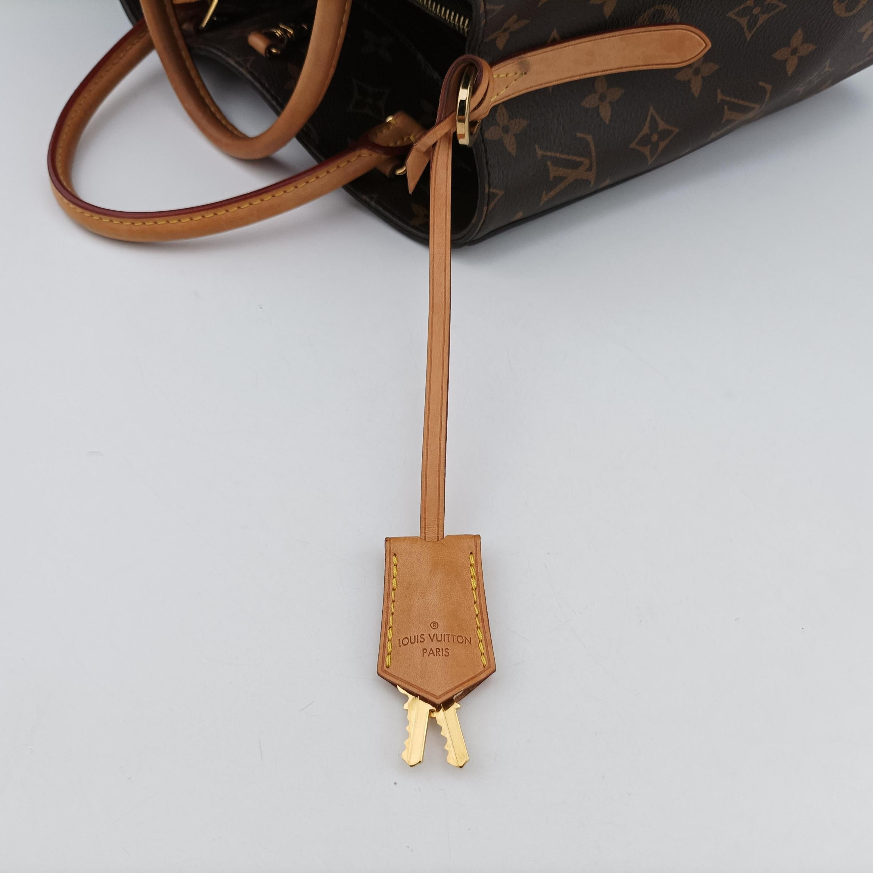 Vintage Louis Vuitton MONTAIGNE MM BROWN Monogram Canvas M41056 shoulderbag | stylenewstar