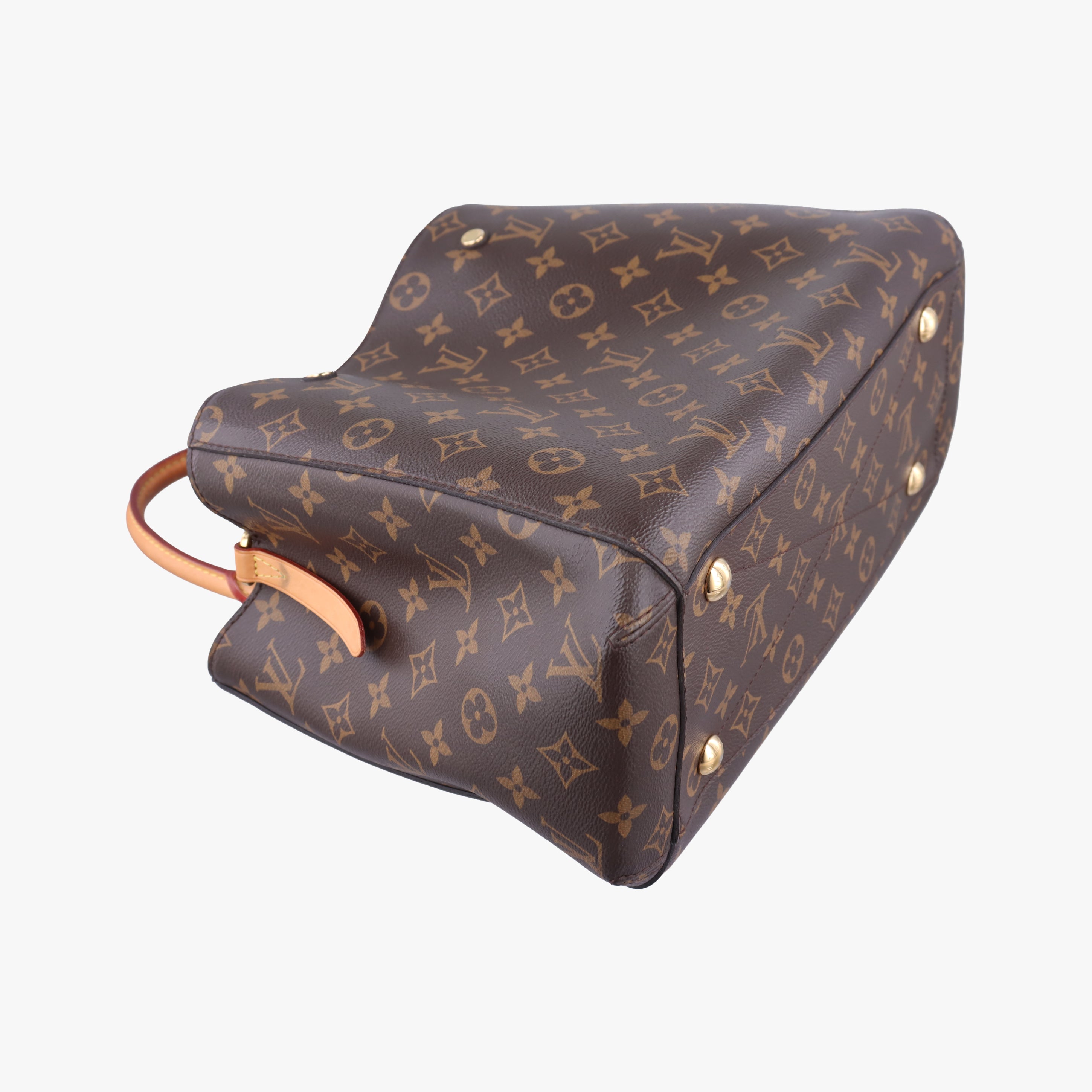 Vintage Louis Vuitton MONTAIGNE MM BROWN Monogram Canvas M41056 shoulderbag | stylenewstar