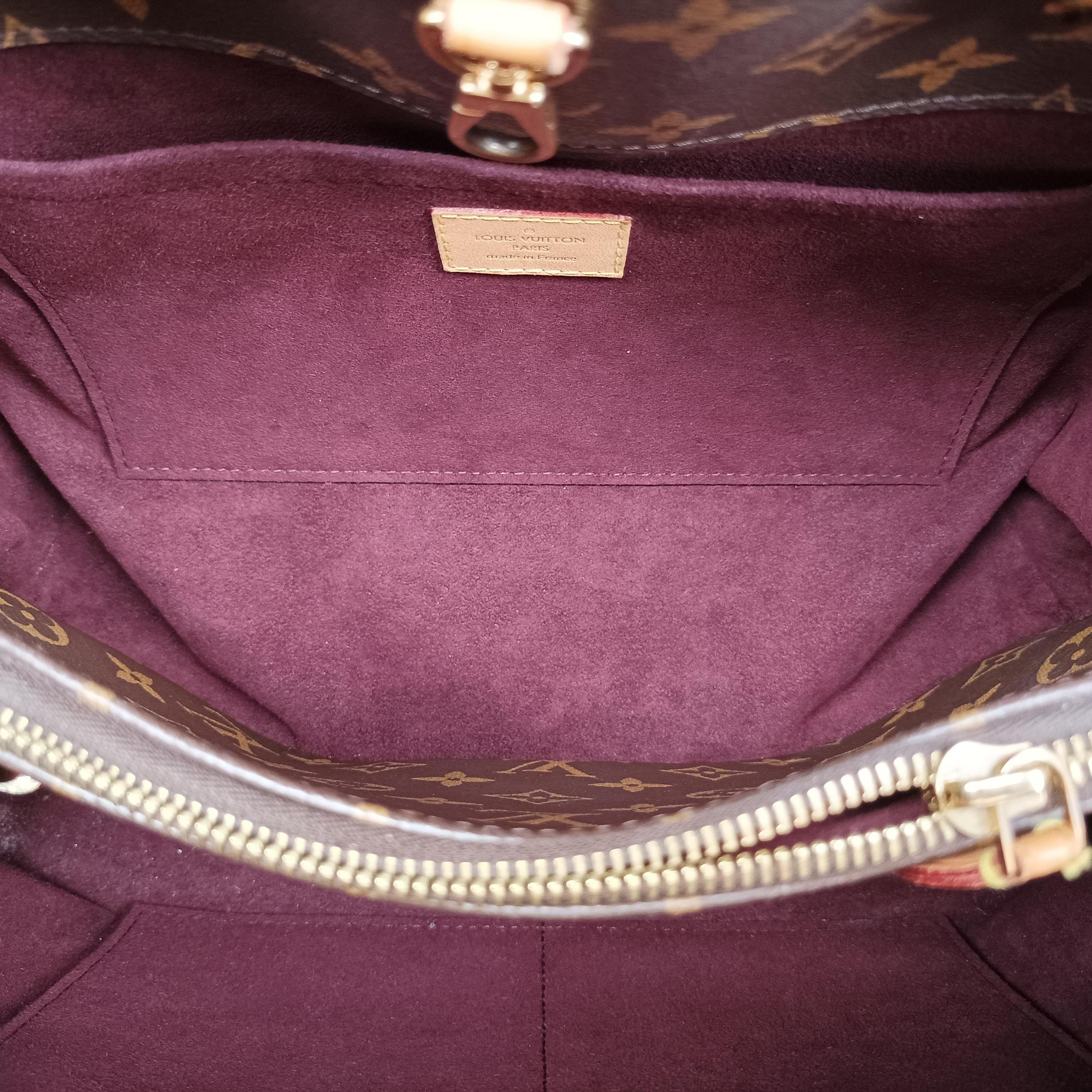 Vintage Louis Vuitton MONTAIGNE MM BROWN Monogram Canvas M41056 shoulderbag | stylenewstar