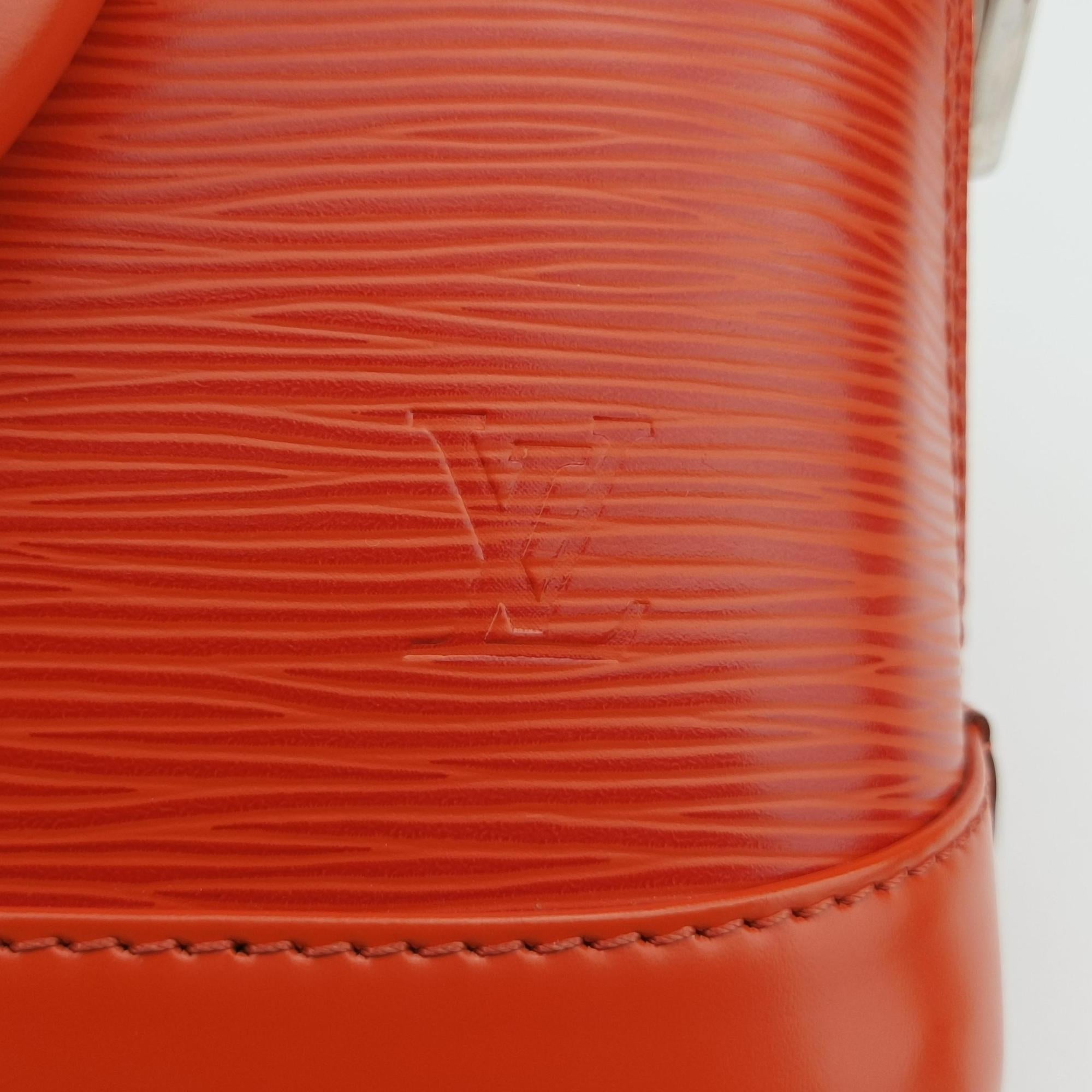 Vintage Louis Vuitton Alma BB PIMENT Epi M40854 shoulderbag | stylenewstar