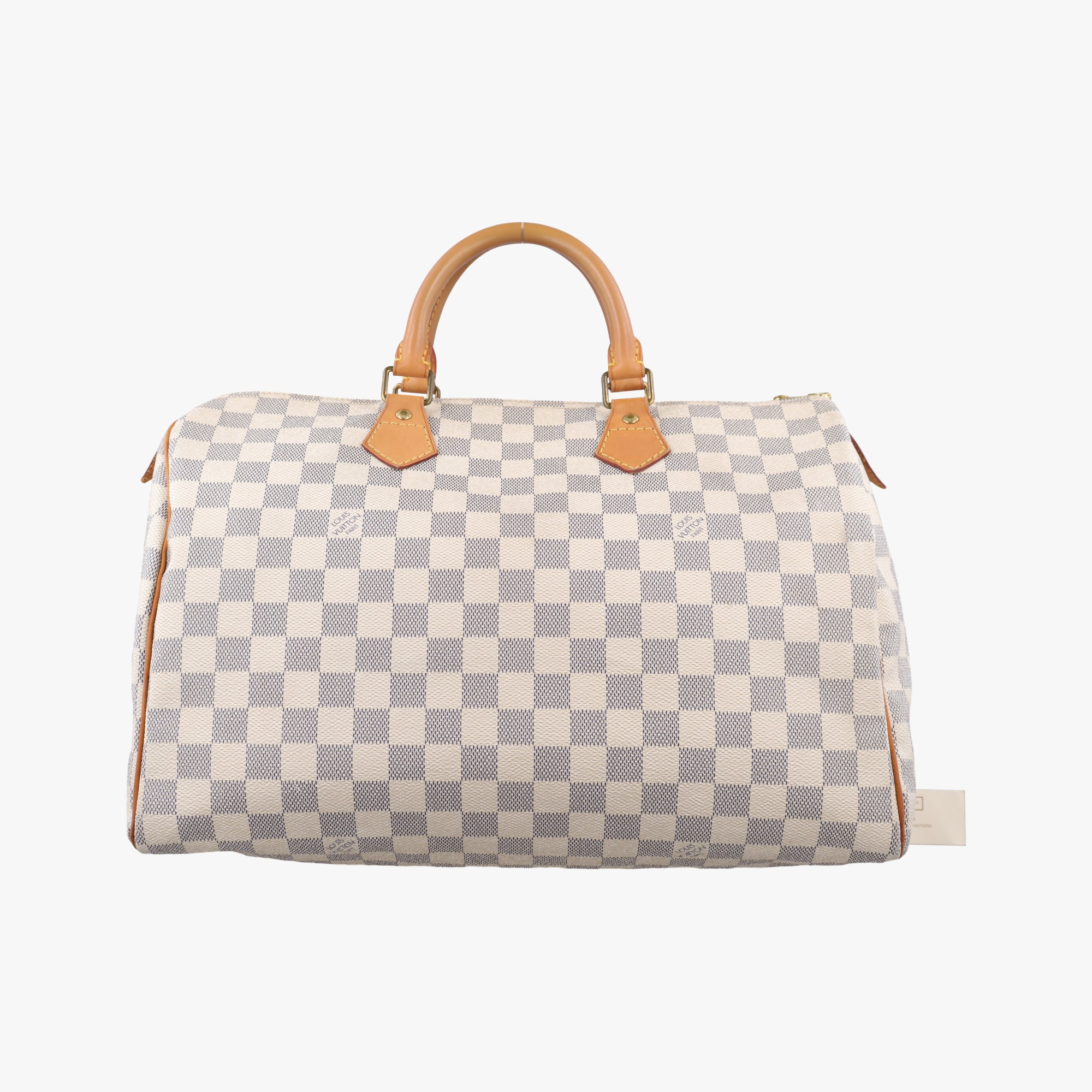 Pre-owned Louis Vuitton Speedy 35 Azur Damier Canvas N41535 handbag | stylenewstar