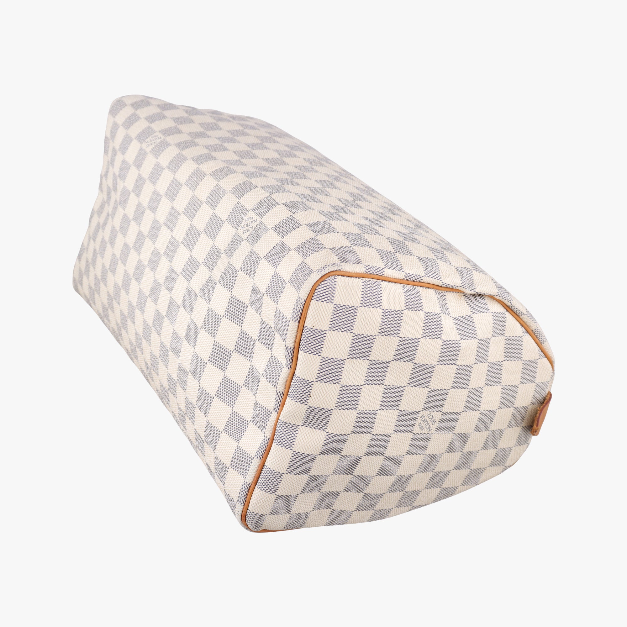 Pre-owned Louis Vuitton Speedy 35 Azur Damier Canvas N41535 handbag | stylenewstar