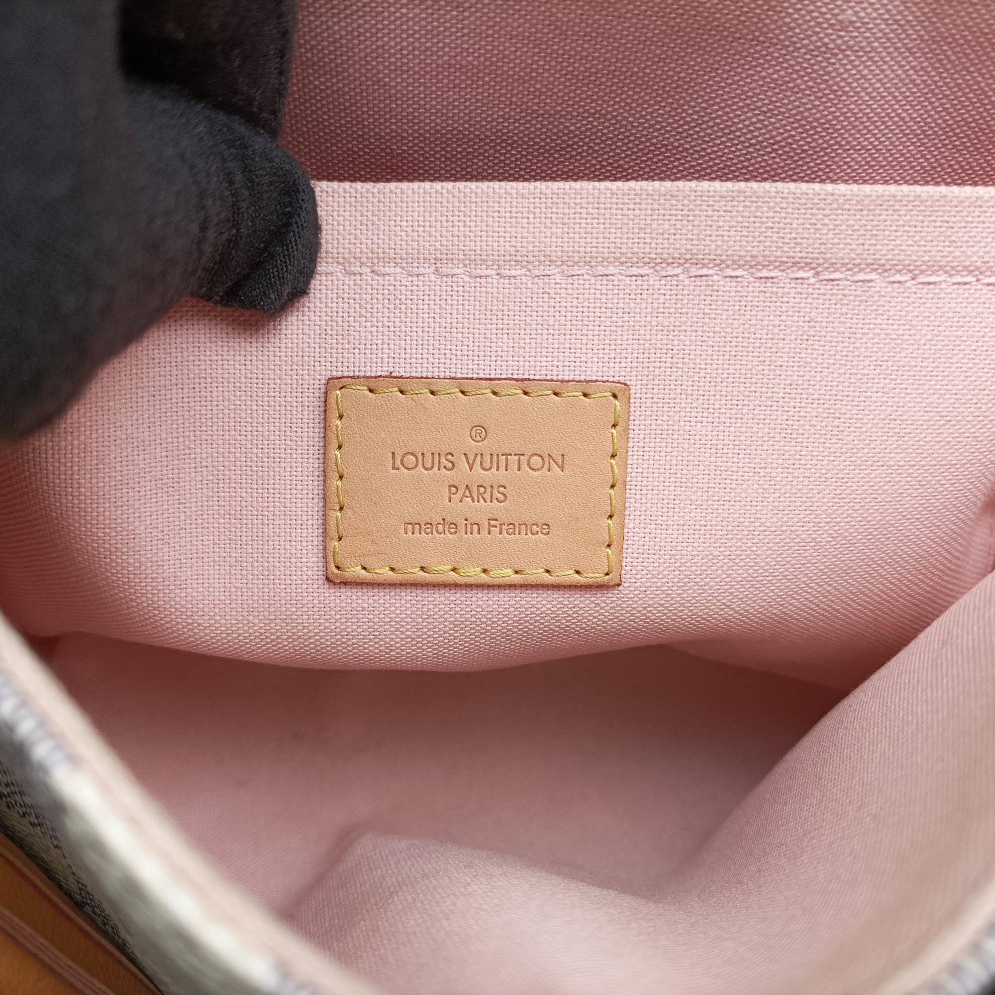 Pre-owned Louis Vuitton CROISETTE Azur Damier Canvas N41581 shoulderbag | stylenewstar