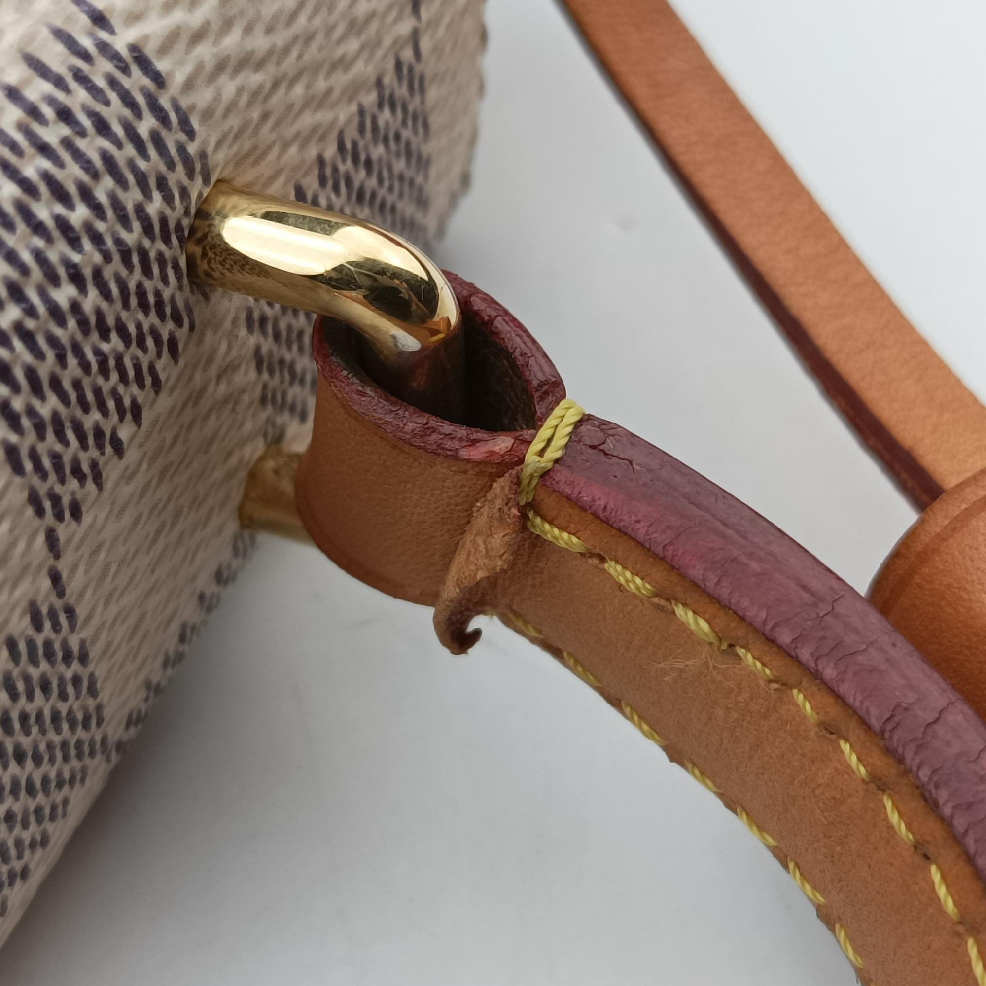 Pre-owned Louis Vuitton CROISETTE Azur Damier Canvas N41581 shoulderbag | stylenewstar