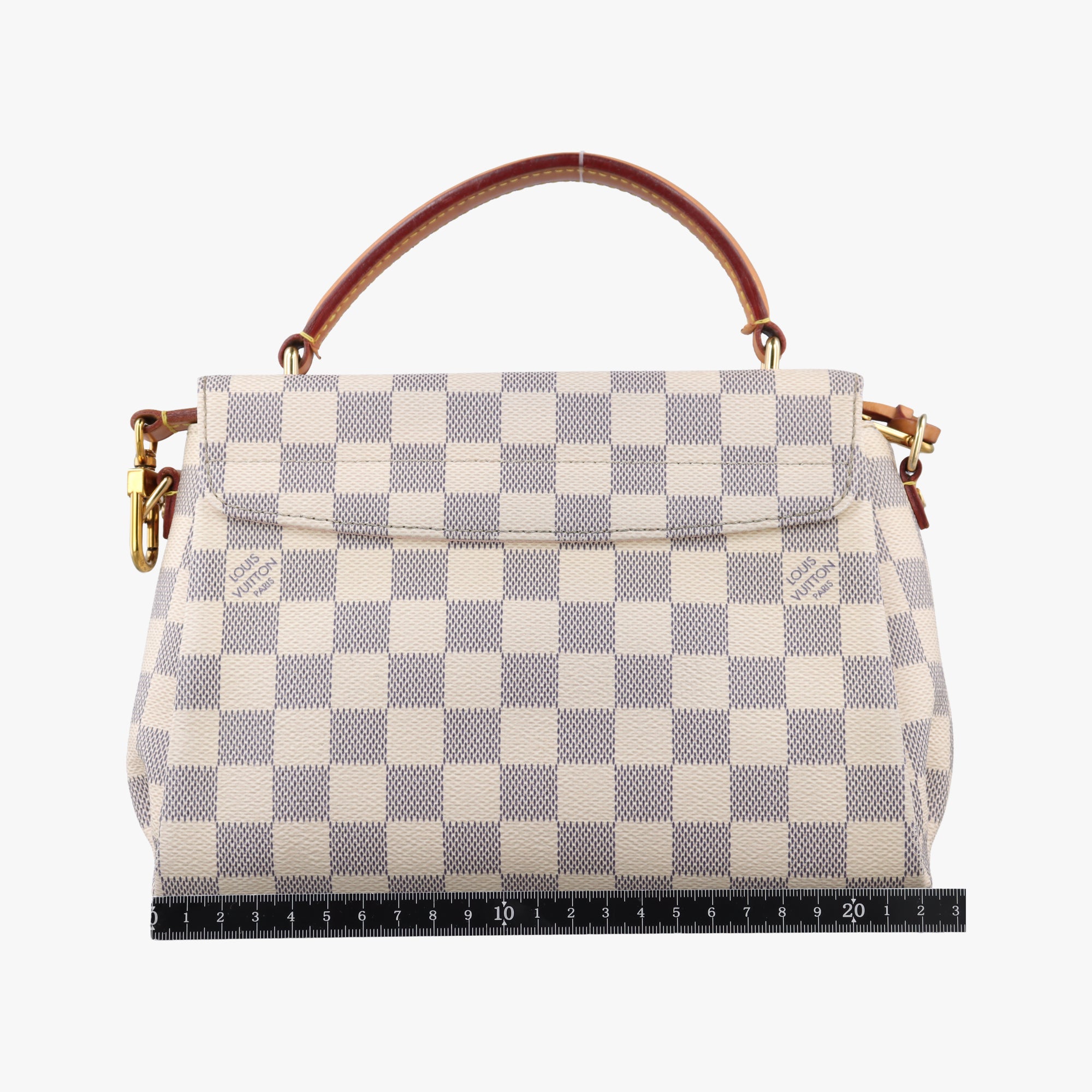 Pre-owned Louis Vuitton CROISETTE Azur Damier Canvas N41581 shoulderbag | stylenewstar