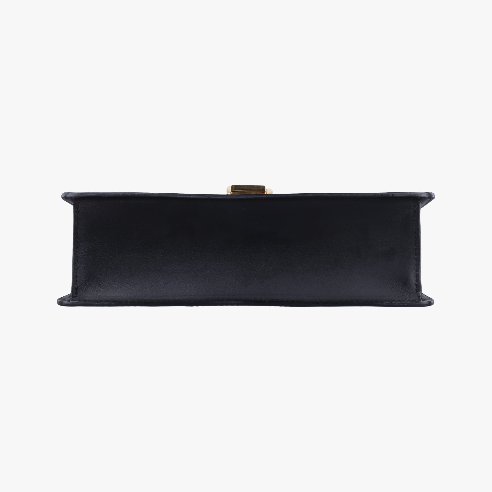 Pre-owned Gucci Sylvie Black×Green×Red Leather 421882 shoulderbag | stylenewstar