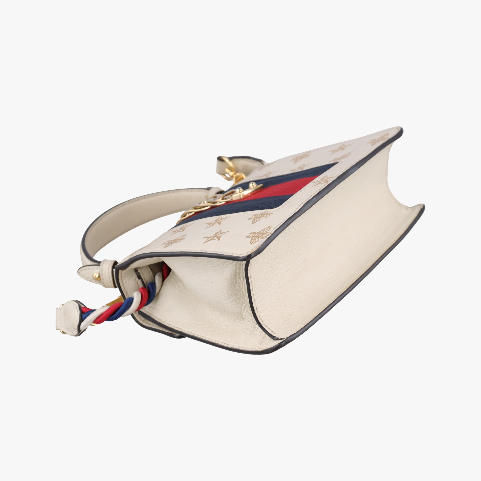 Pre-owned Gucci Sylvie White Leather 470270 shoulderbag | stylenewstar