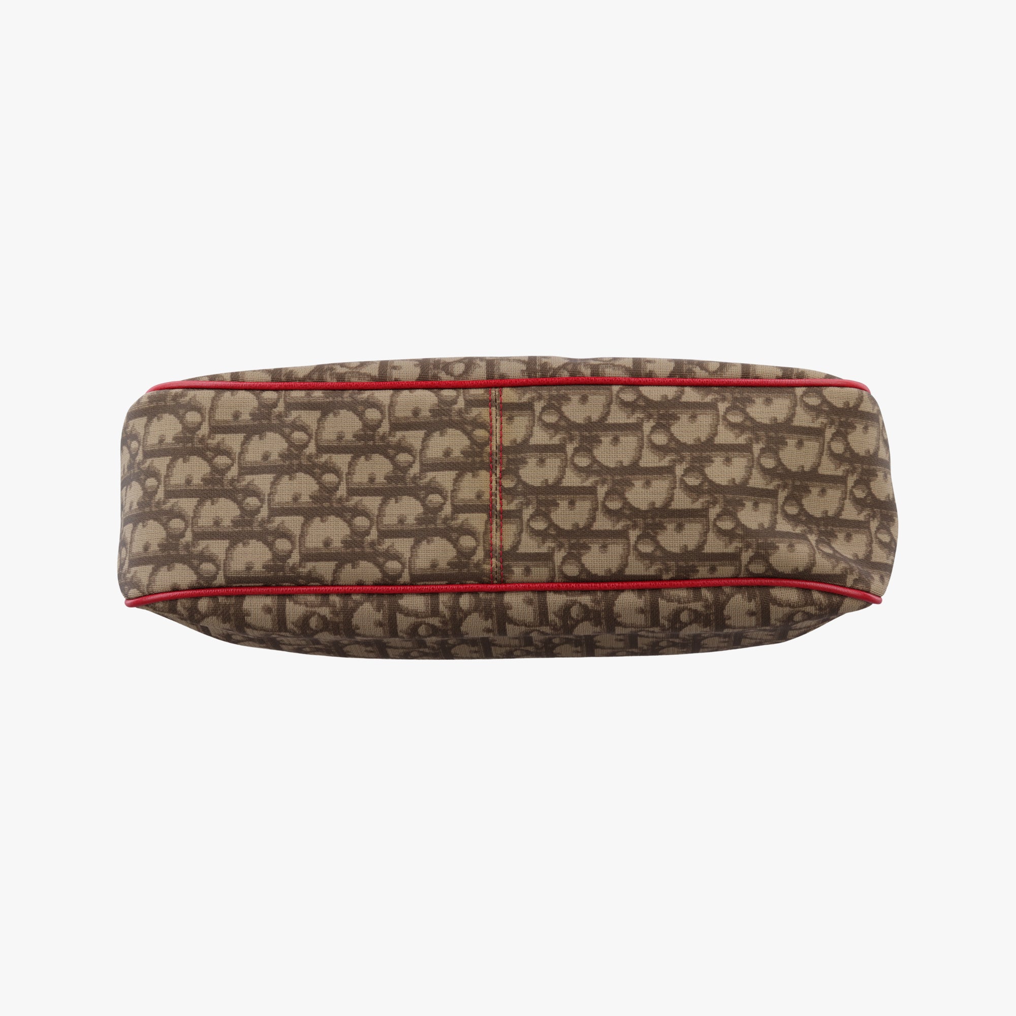 Vintage Christian Dior Rasta beige×Multicolour PVC coated canvas  shoulderbag | stylenewstar