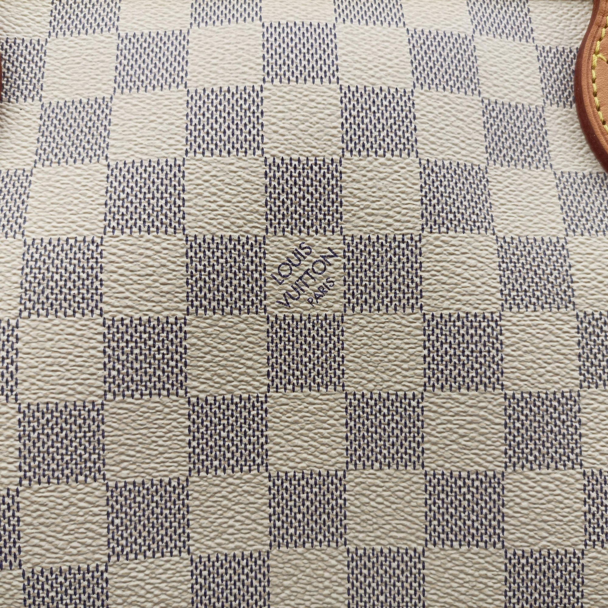 Secondhand Louis Vuitton NEVERFULL MM AZUR Damier Canvas N51107 handbag | stylenewstar