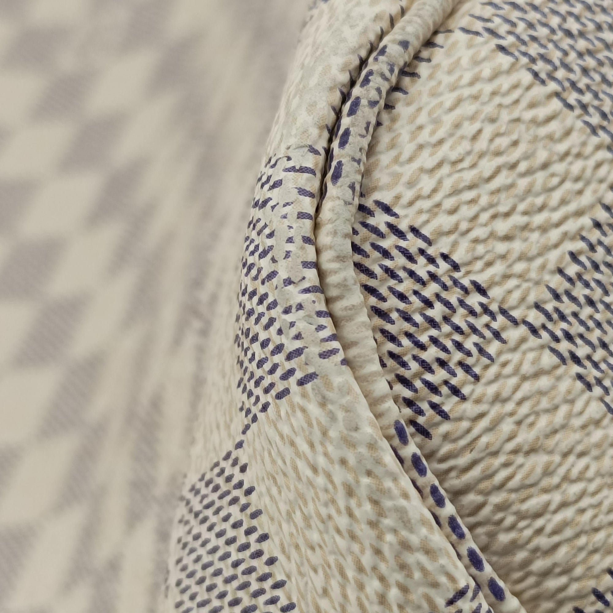 Secondhand Louis Vuitton NEVERFULL MM AZUR Damier Canvas N51107 handbag | stylenewstar