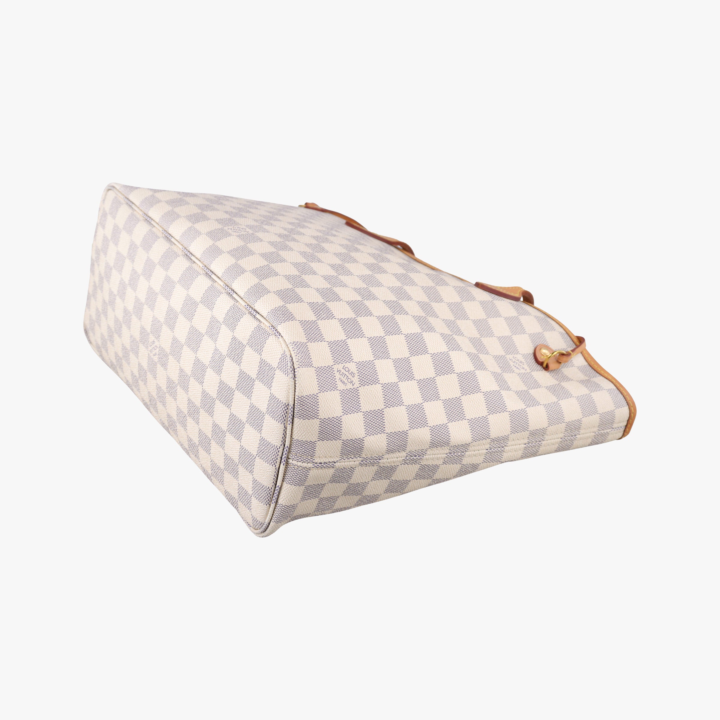 Secondhand Louis Vuitton NEVERFULL MM AZUR Damier Canvas N51107 handbag | stylenewstar