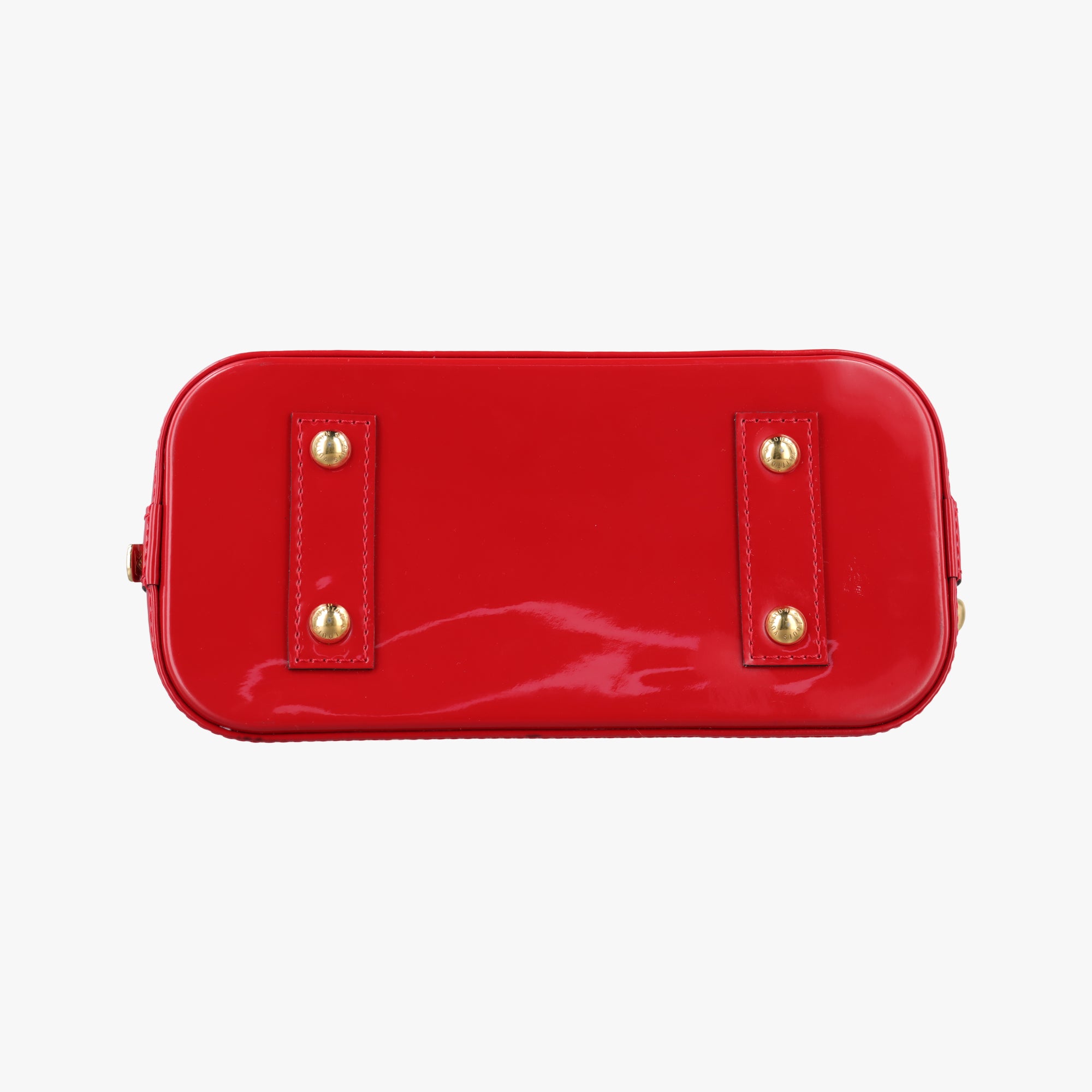 Secondhand Louis Vuitton Alma BB pomme d'amour Vernis M91606 shoulderbag | stylenewstar