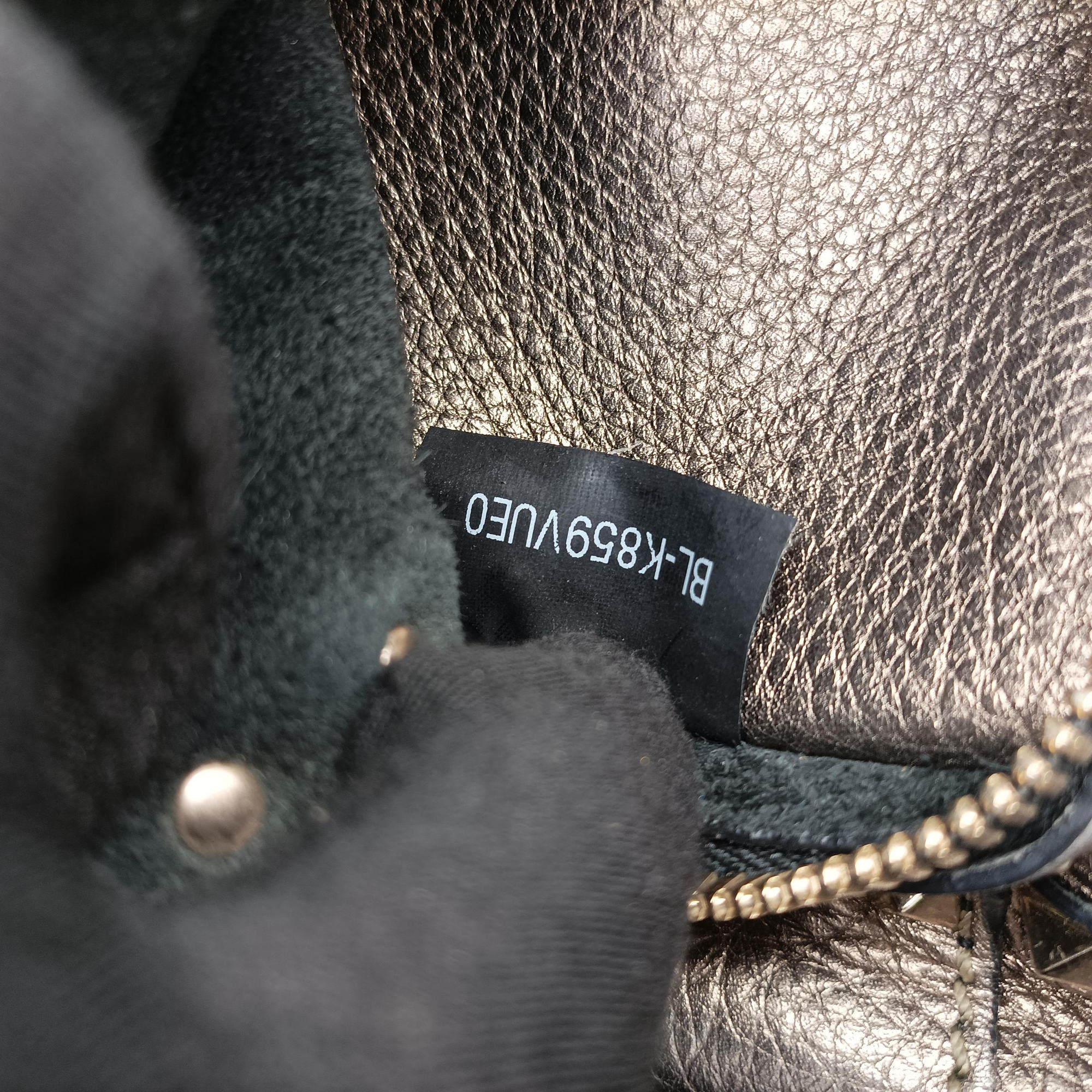 Pre-owned Valentino Rockstud gold Leather  backpack/rucksack | stylenewstar