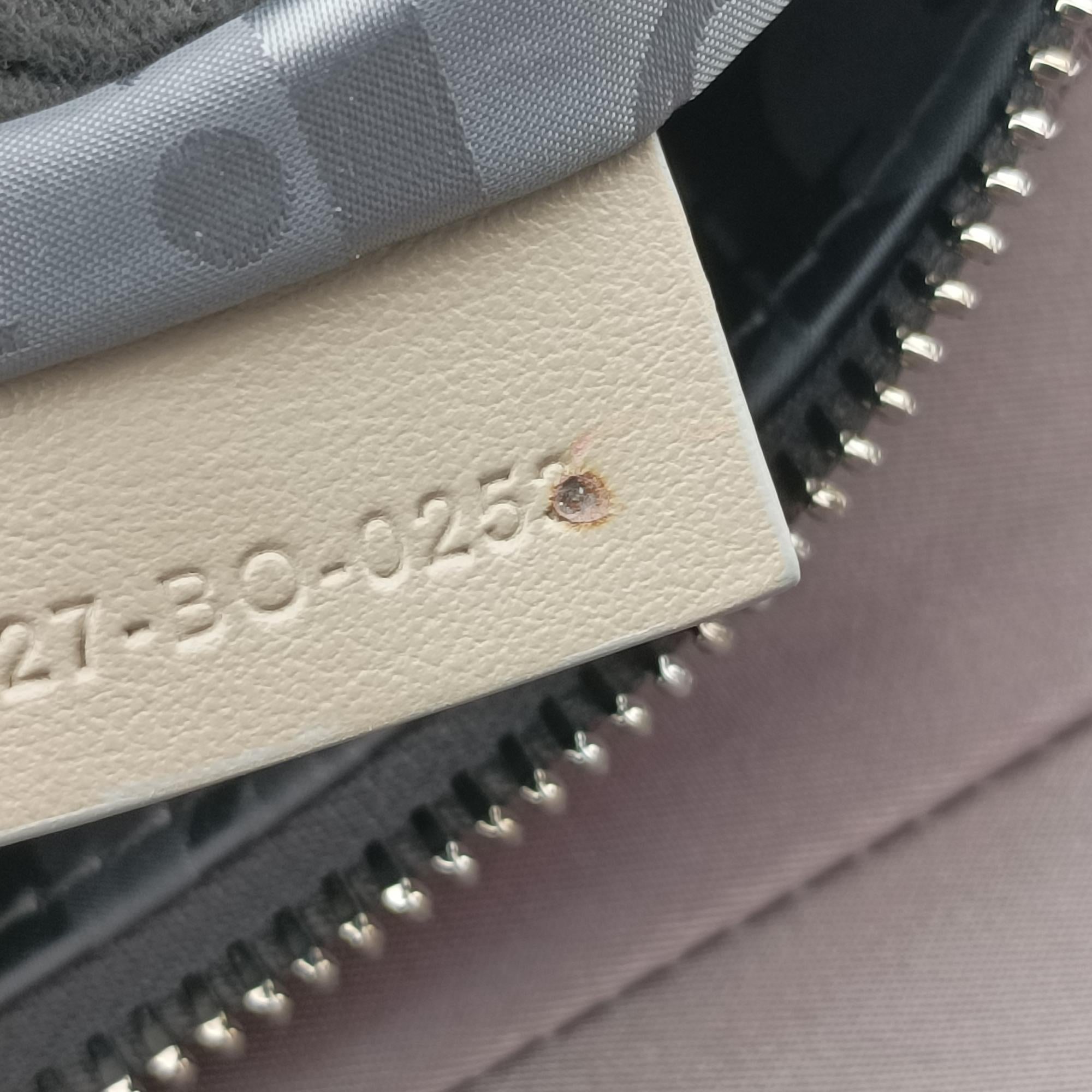 Pre-owned Christian Dior Saddle Cannage Rubber Beige x Gray Nylon× Leather  crossbodybag | stylenewstar