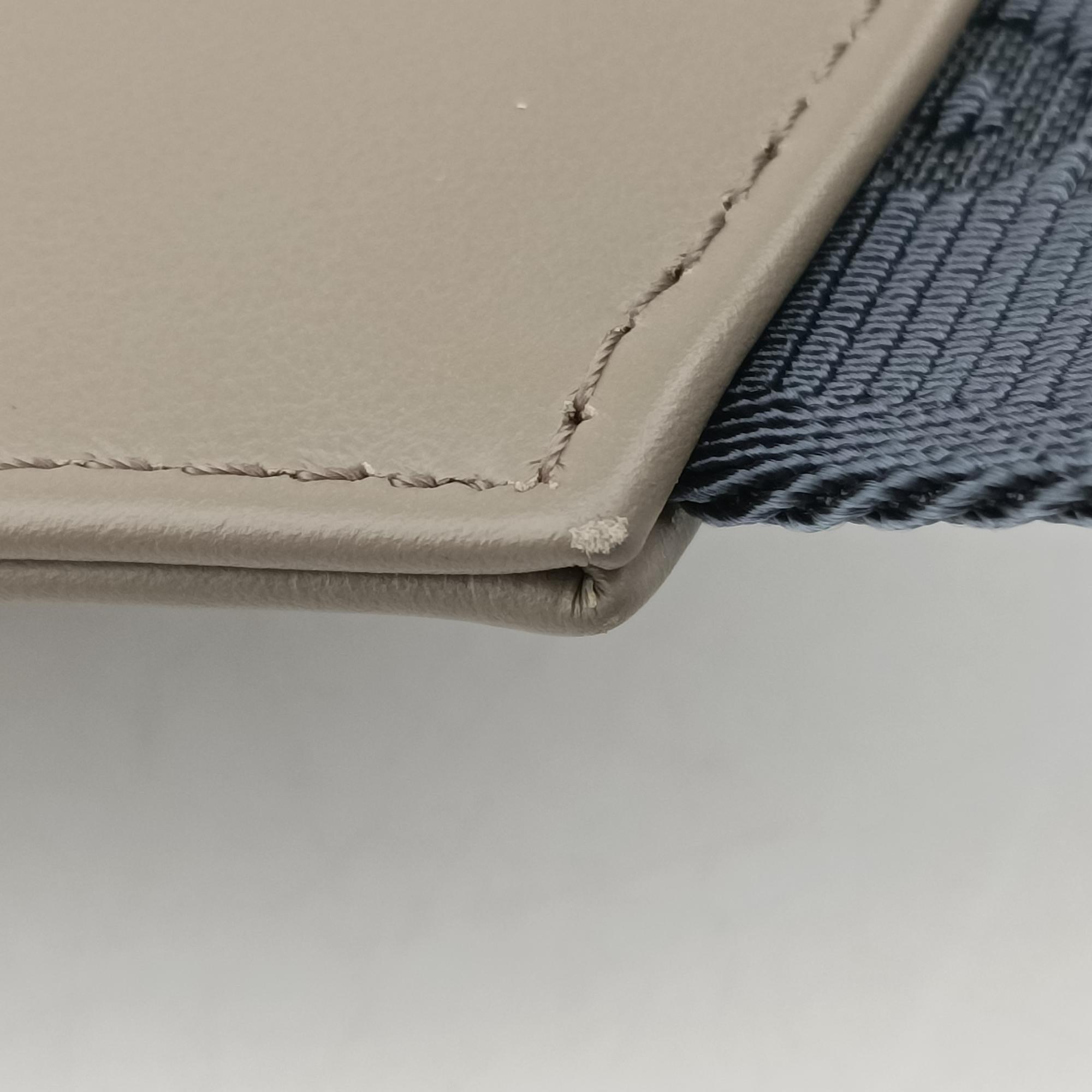 Pre-owned Christian Dior Saddle Cannage Rubber Beige x Gray Nylon× Leather  crossbodybag | stylenewstar