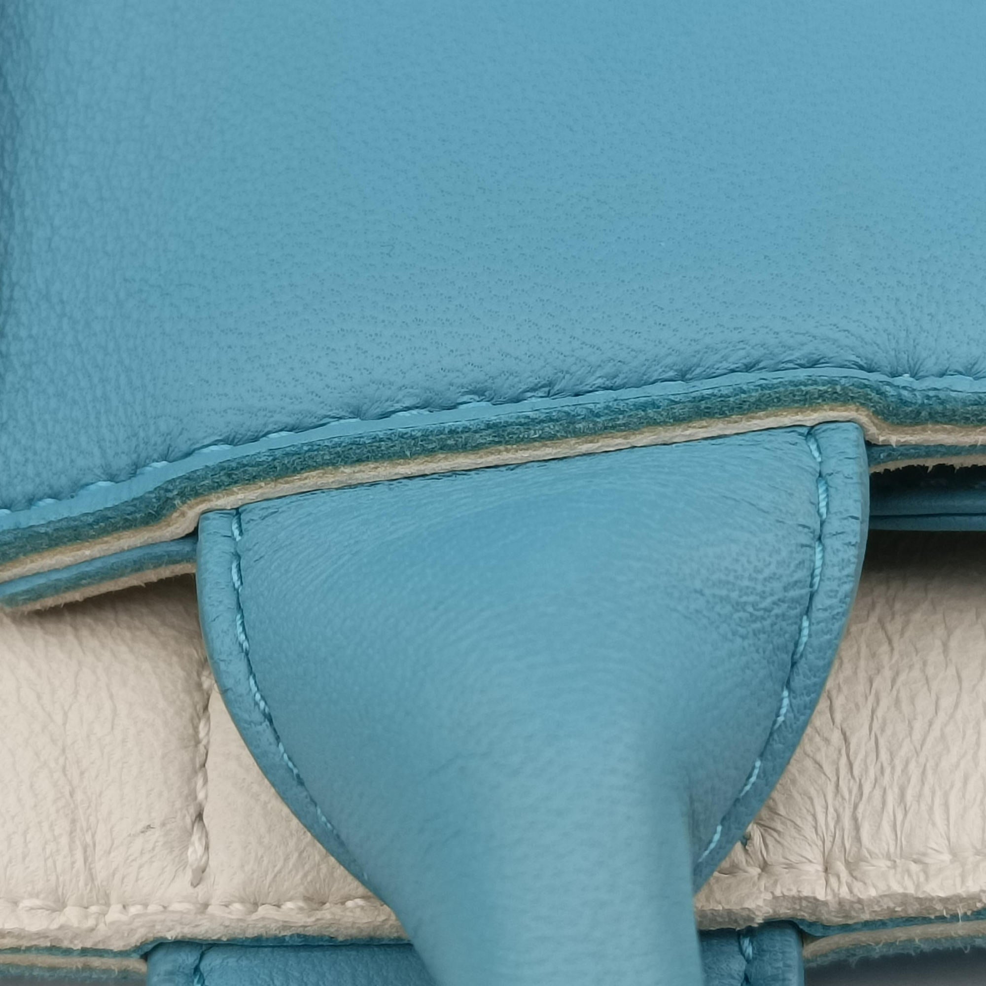 Secondhand Bottega Veneta THE ARCO Tote Blue lambskin  handbag | stylenewstar