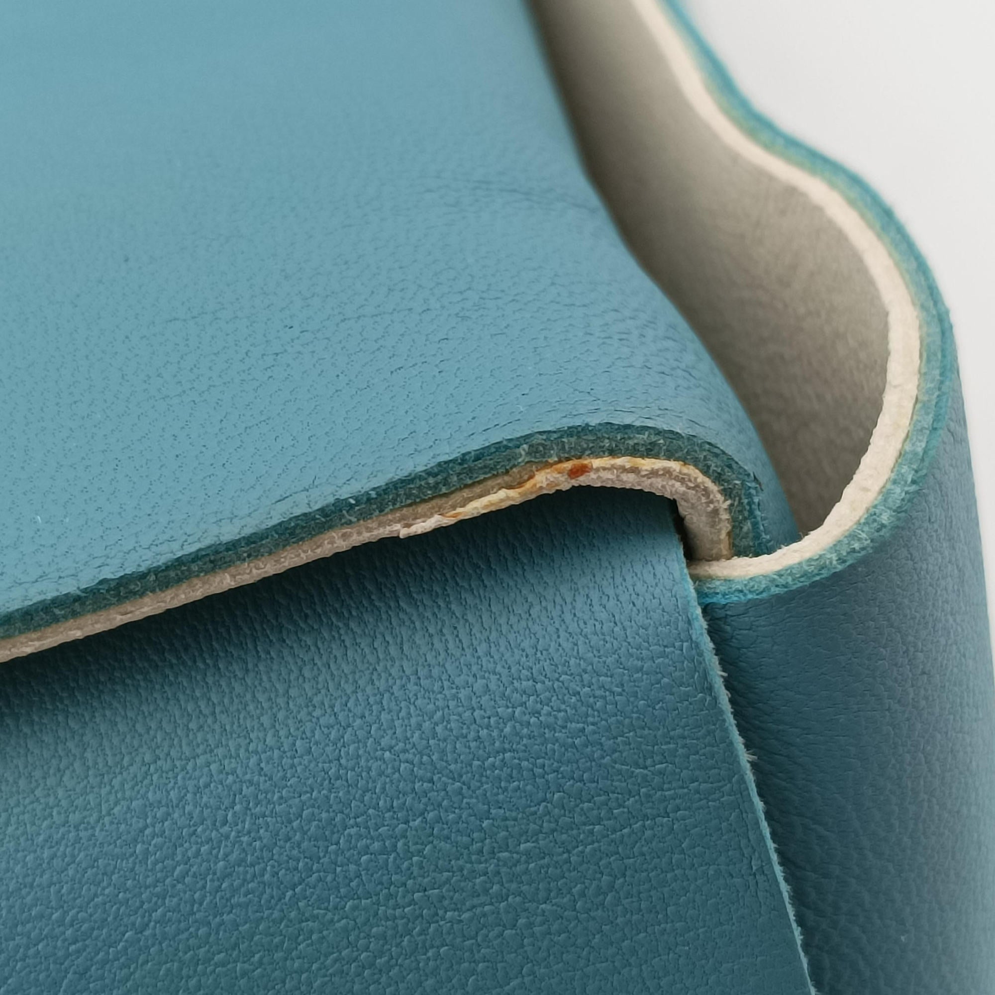 Secondhand Bottega Veneta THE ARCO Tote Blue lambskin  handbag | stylenewstar
