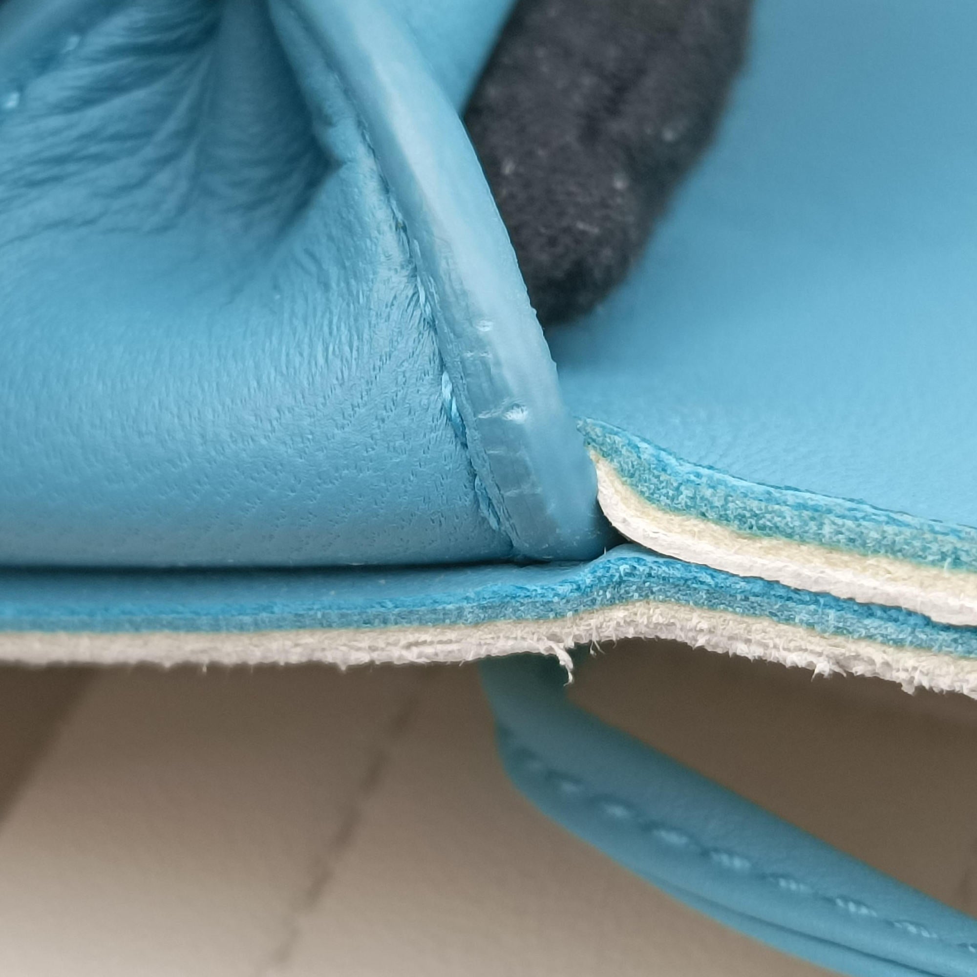 Secondhand Bottega Veneta THE ARCO Tote Blue lambskin  handbag | stylenewstar