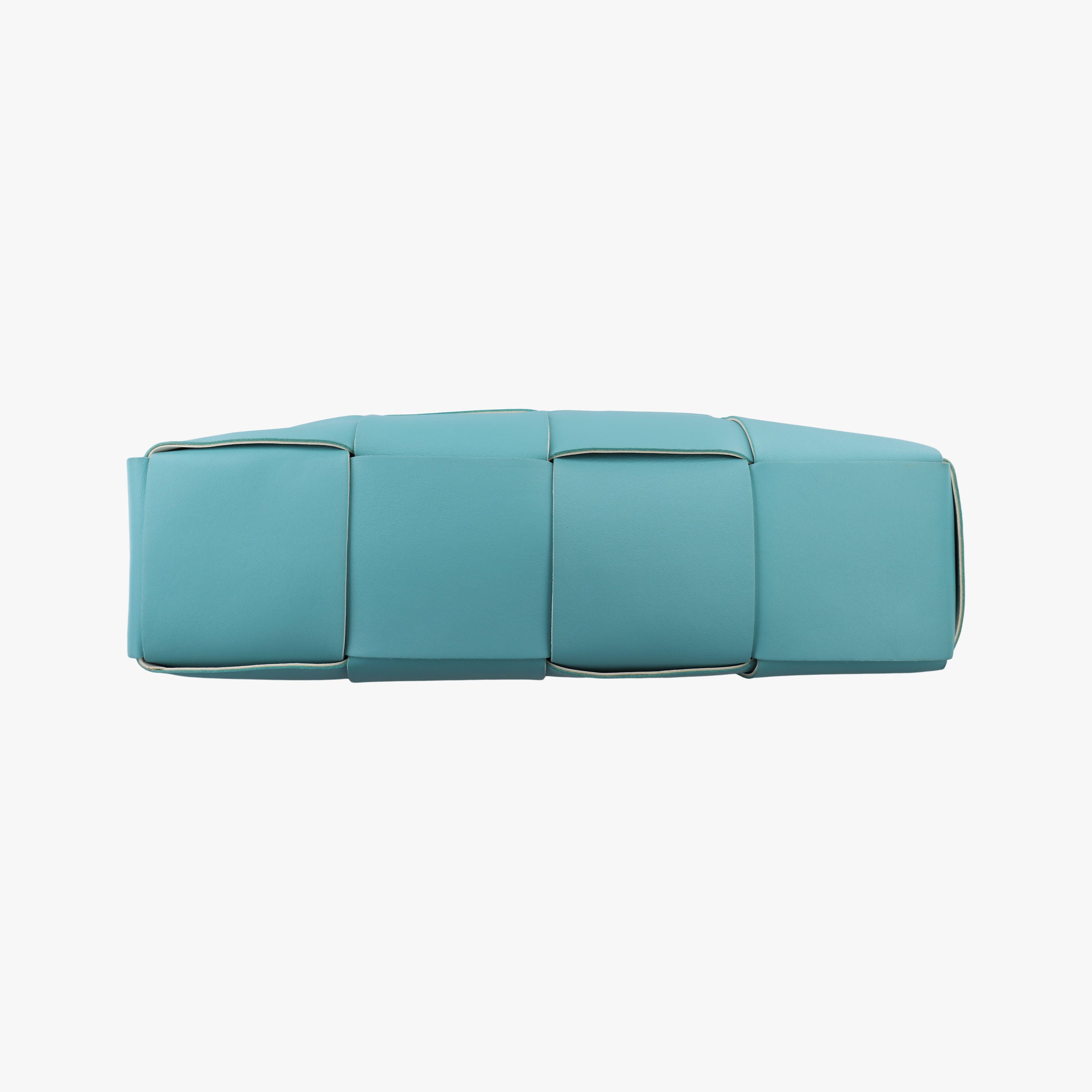 Secondhand Bottega Veneta THE ARCO Tote Blue lambskin  handbag | stylenewstar